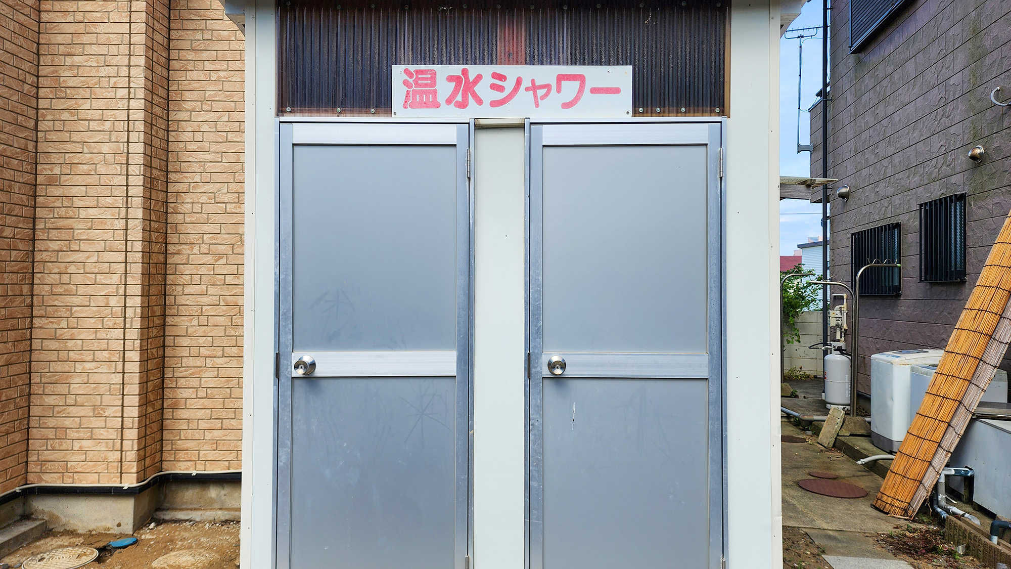 ＃施設　海水浴場をご利用されるお客様専用温水シャワー室