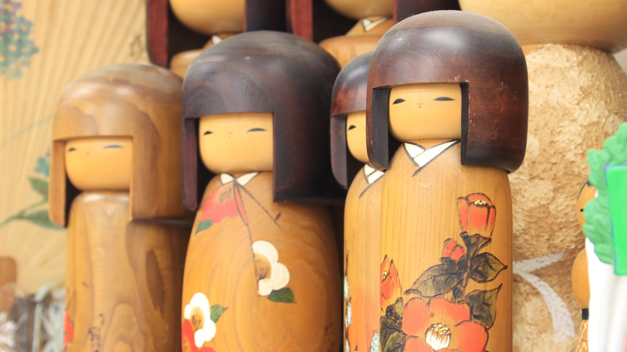 【イメージ】かわいいこけし