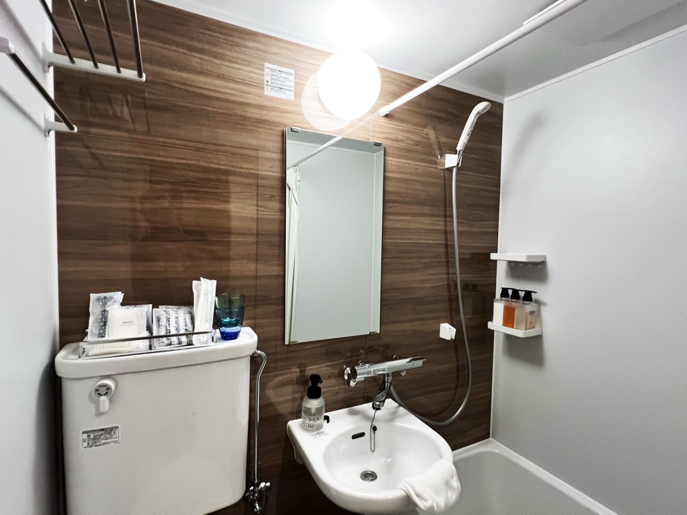 デラックススイートツインのバスルーム