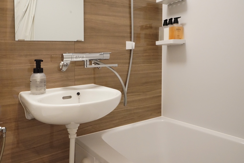 デラックス和洋ツインのバスルーム