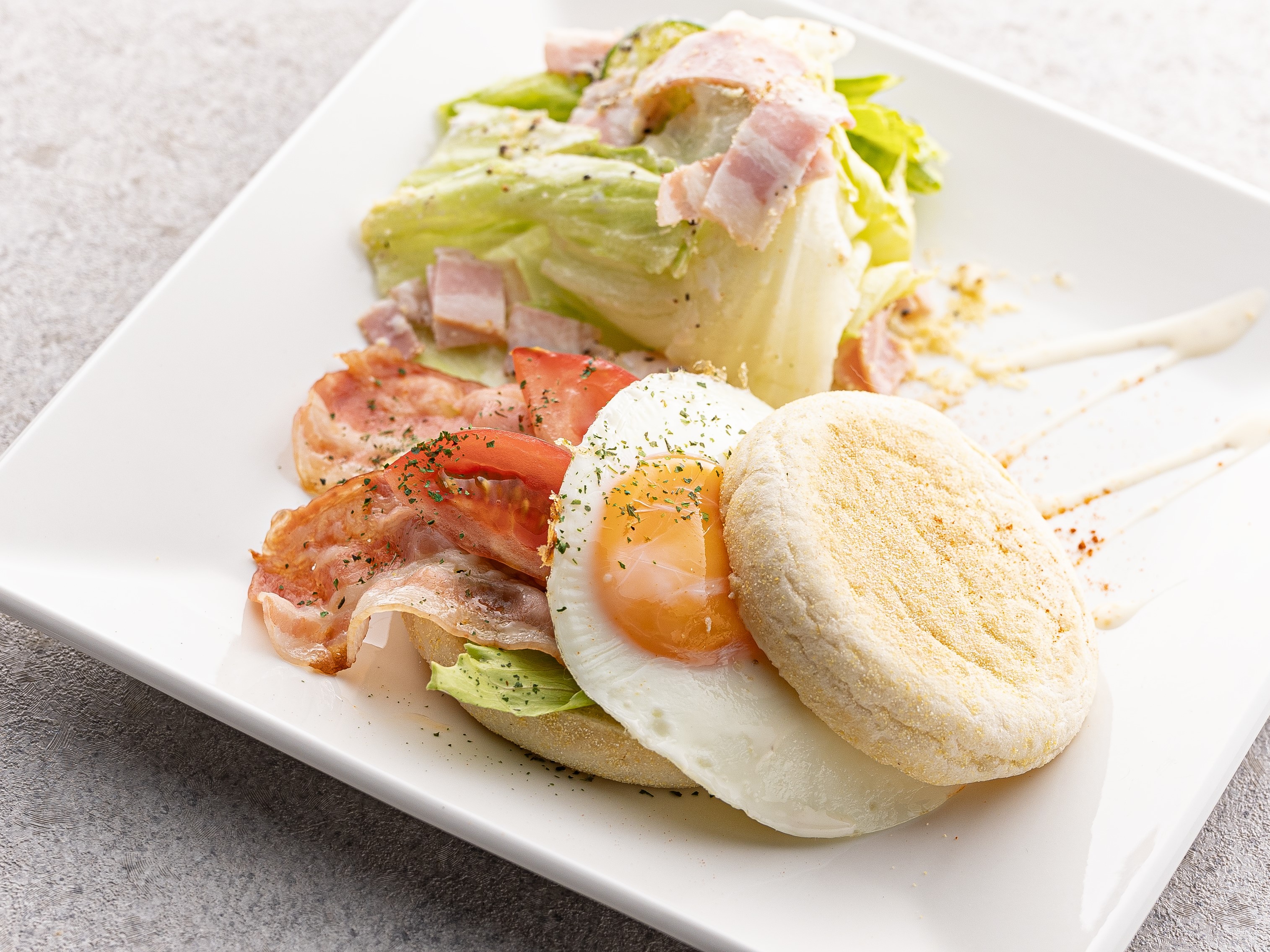 【朝食】BLTサンド