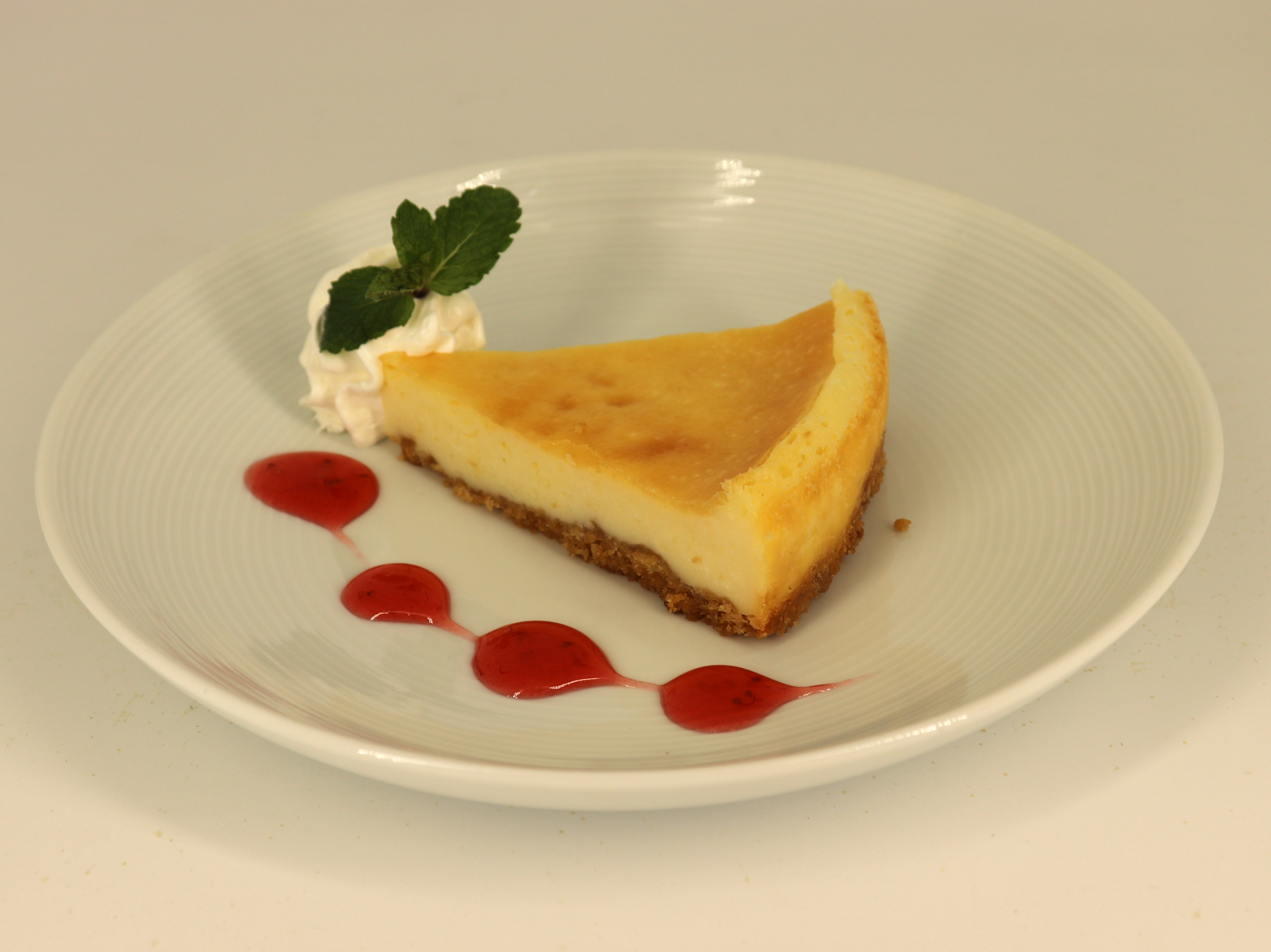 カップルプラン★プラン特典★チーズケーキ