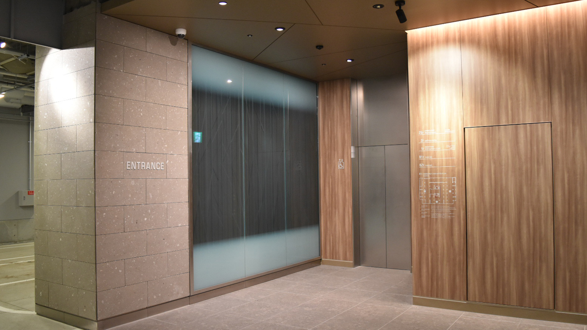 【駐車場】＜地下2F＞エレベーター