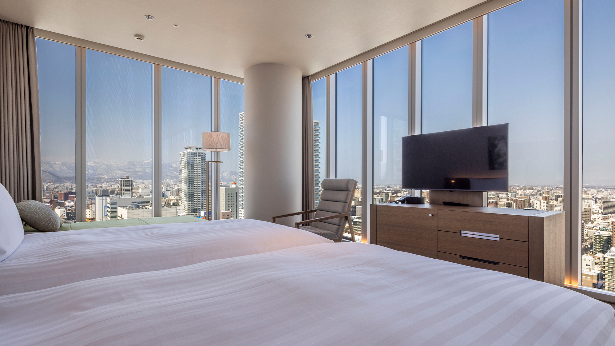 【コーナージュニアスイート】41平米／角部屋ならではの静かなプライベート空間をお愉しみいただけます