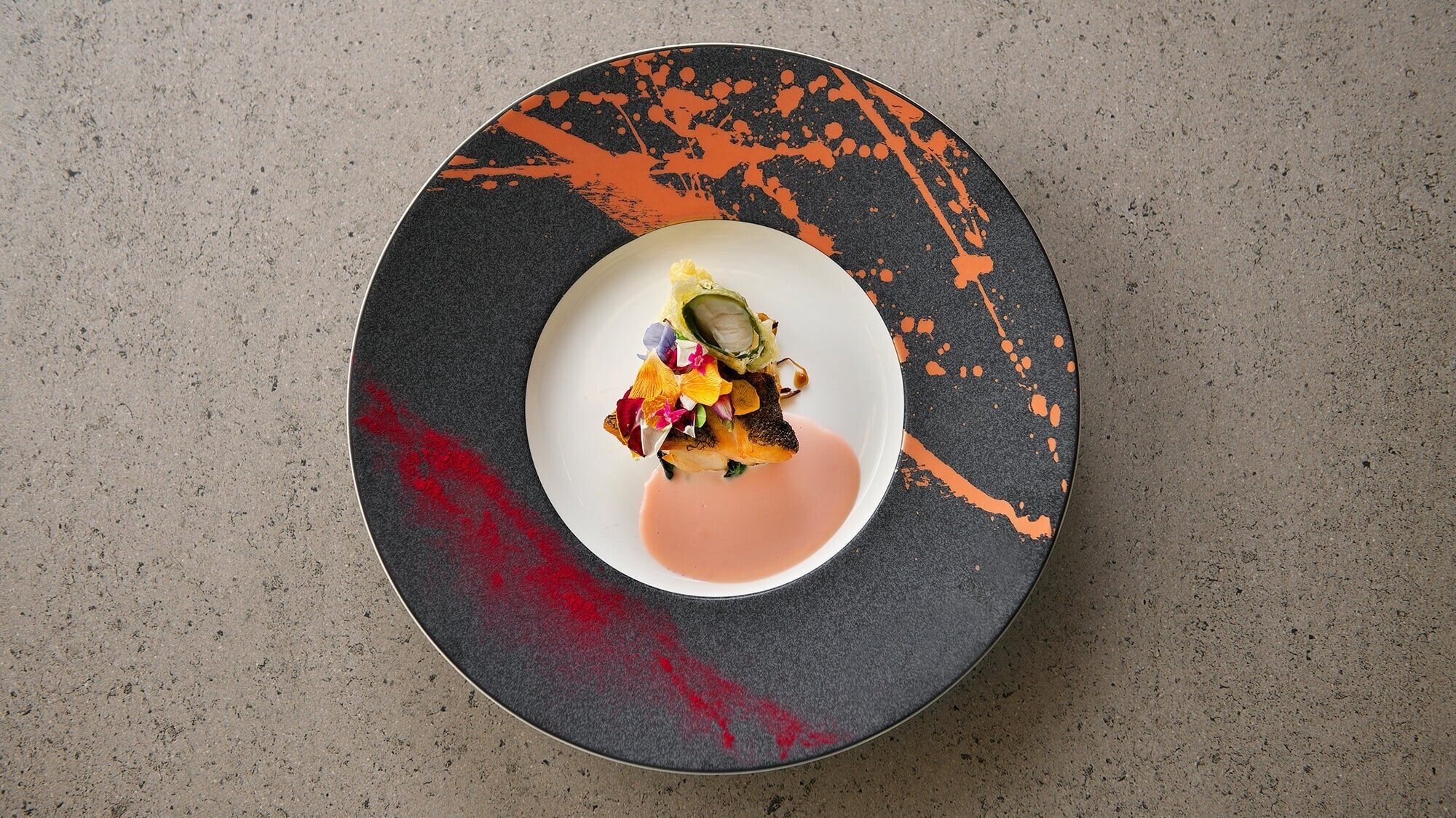 【ディナー】北海道産の食材を贅沢に使い、和のエッセンスを織り交ぜた上質なフレンチコースディナー