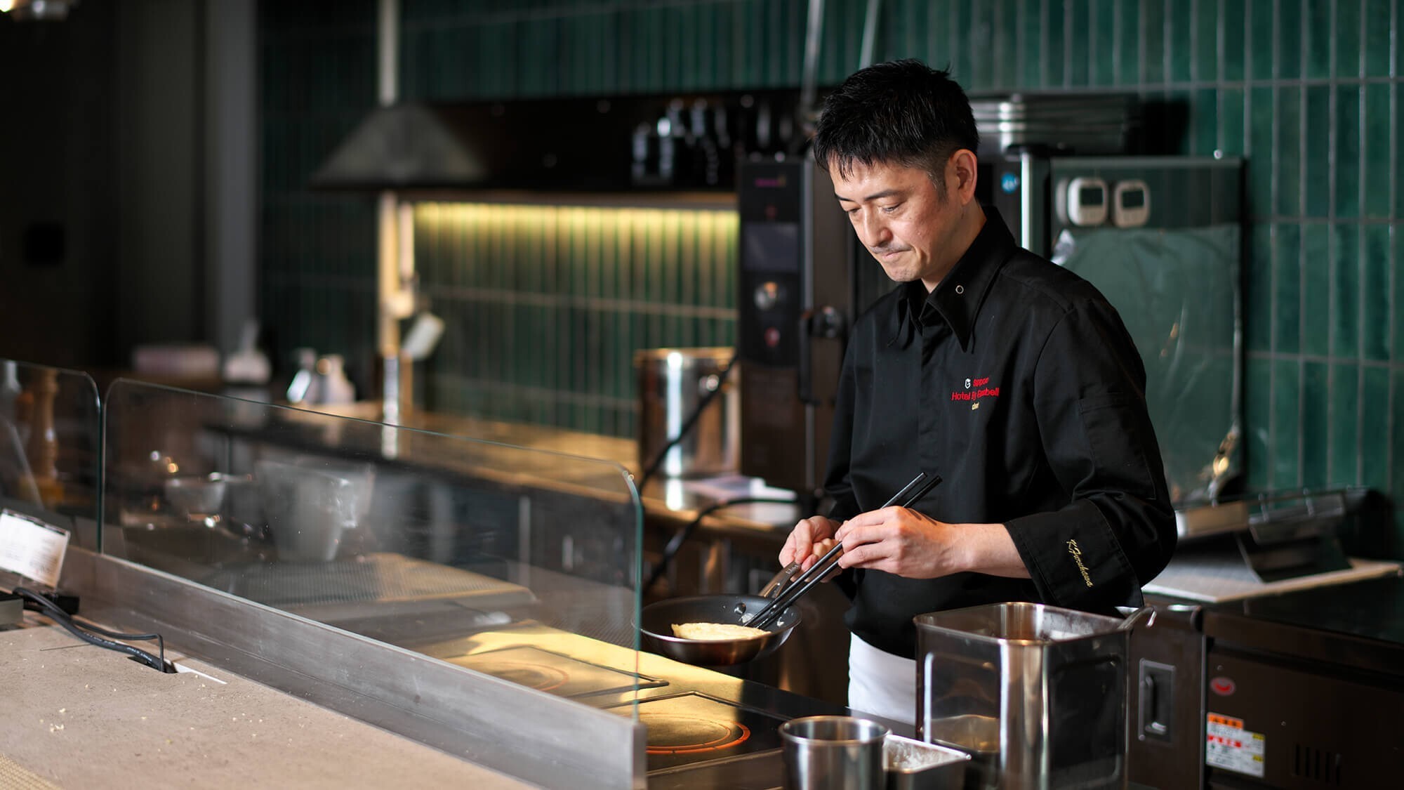 【朝食】出来立てを五感で味わうライブキッチン。美味しさと臨場感あふれる体験をお楽しみいただけます