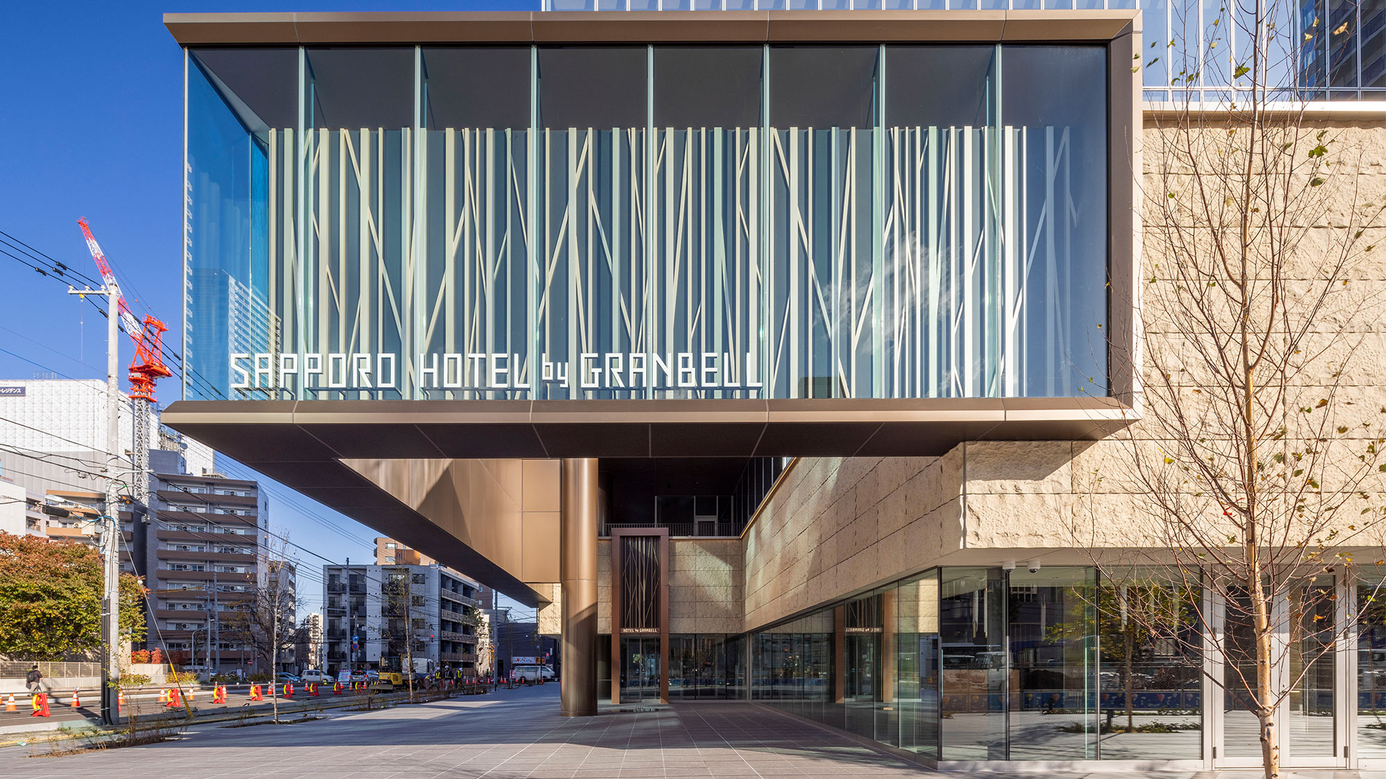 【外観】ブランド最高峰の新ランドマークホテル、札幌駅北口に誕生。札幌市街地で最大級の605室