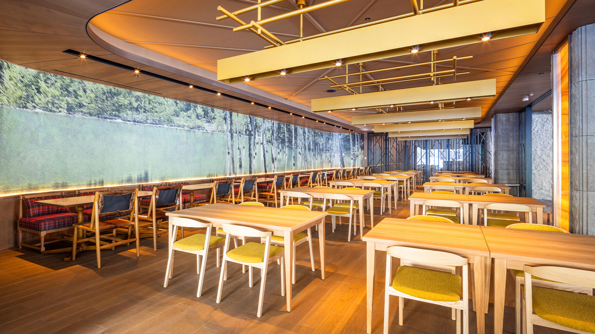 【北彩レストラン＆カフェ】＜1F＞オープンテラス付の開放感ある朝食ビュッフェレストラン＆カフェ