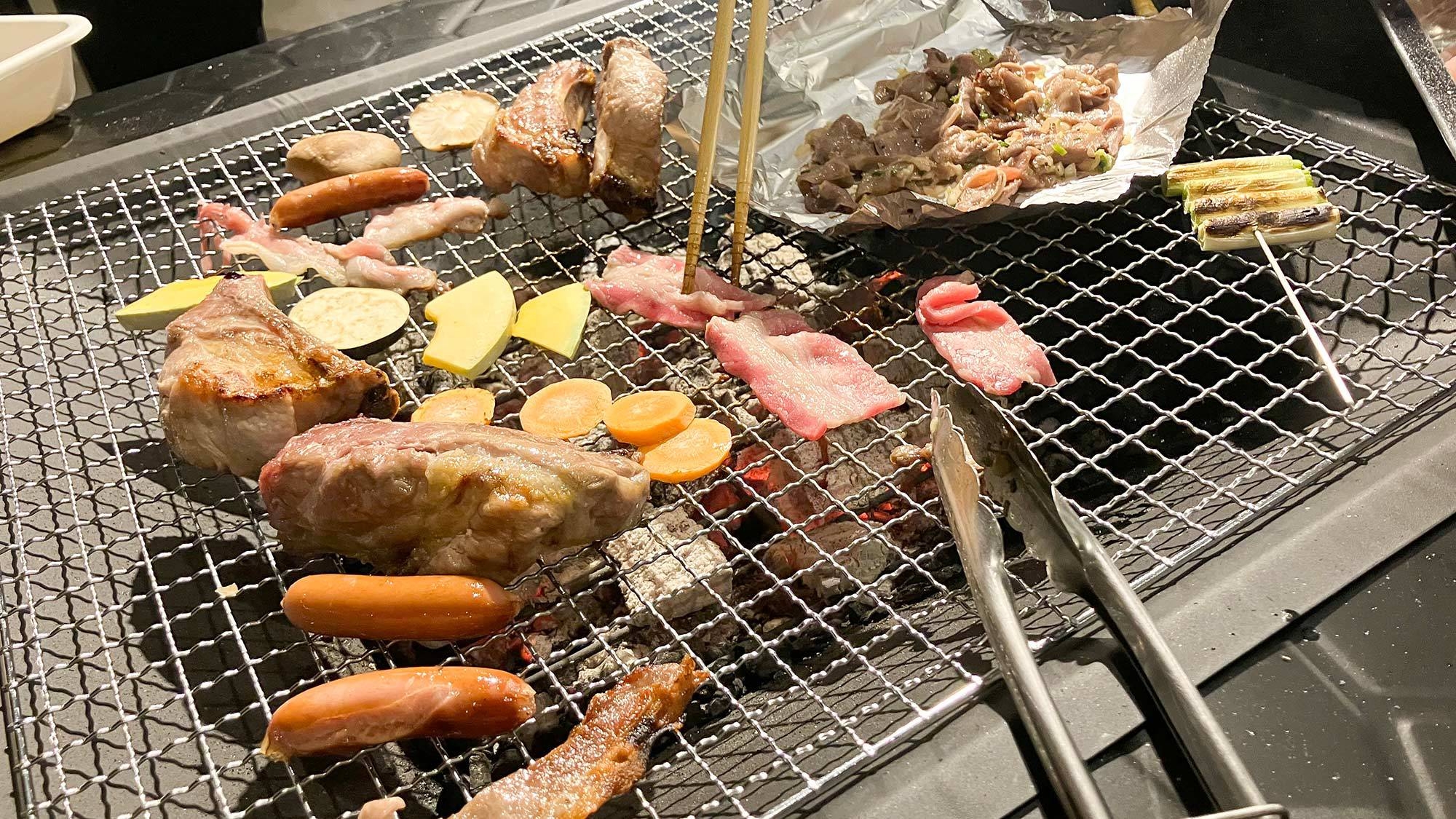 〔一棟貸切・素泊り〕BBQもできちゃう！軽朝食付！コテージ3部屋と共用スペースを貸切利用
