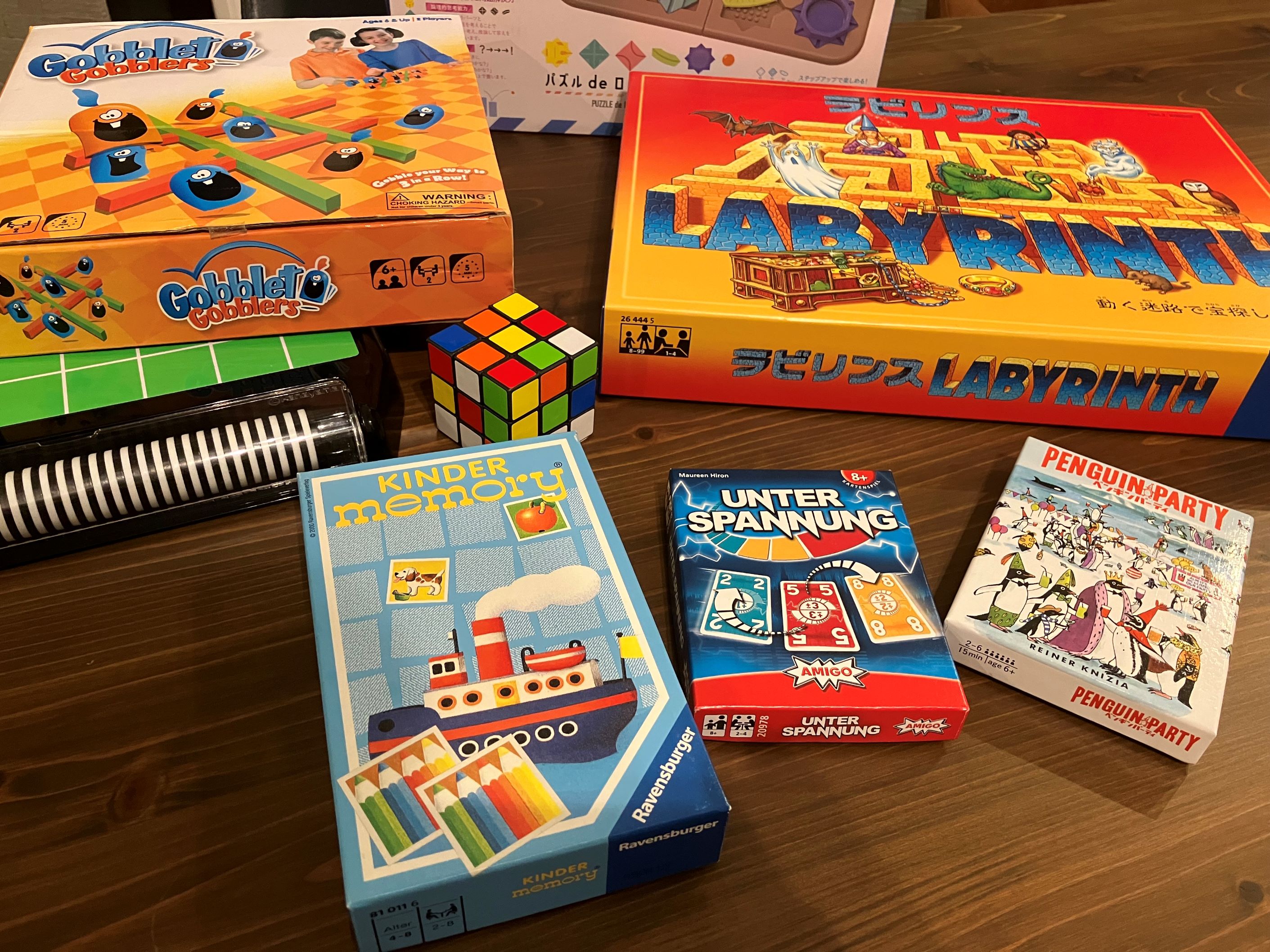 アナログゲーム多数そろえています