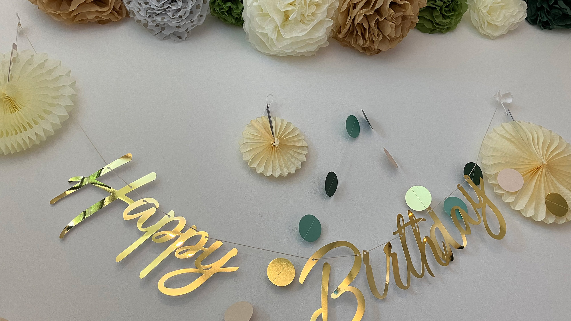 ・【記念日プラン】バースデー飾りつけイメージ例