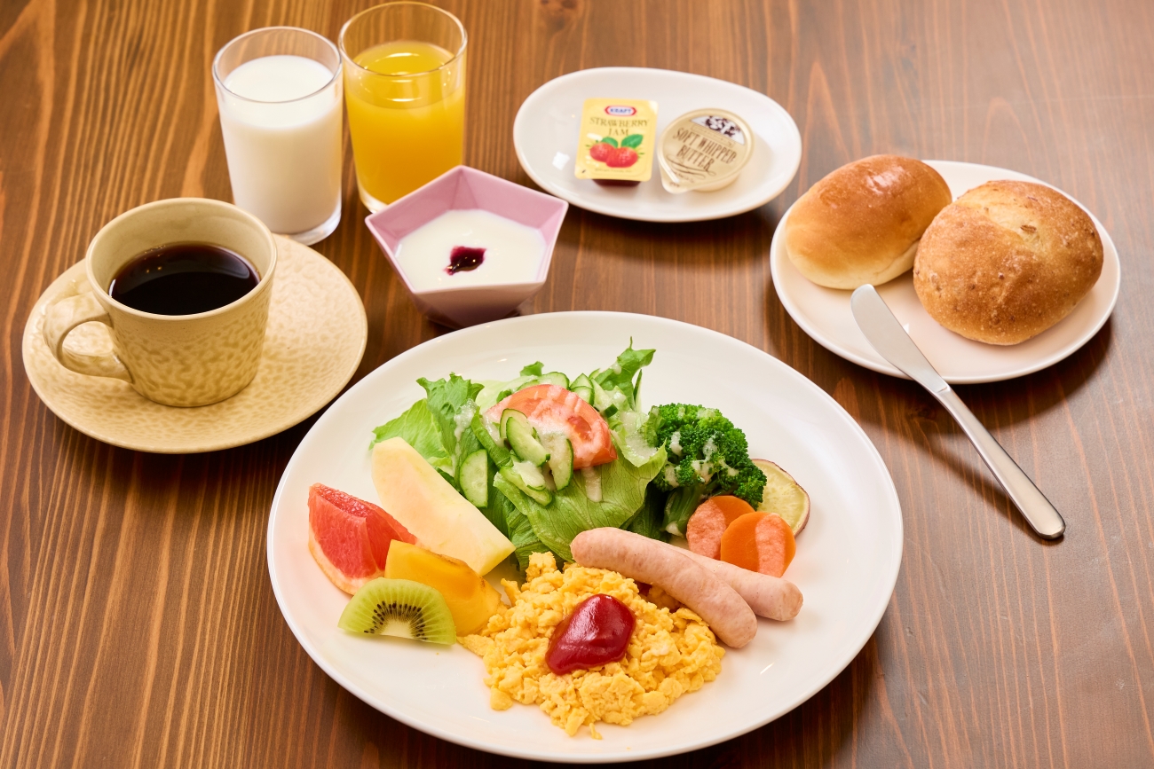 朝食一例です