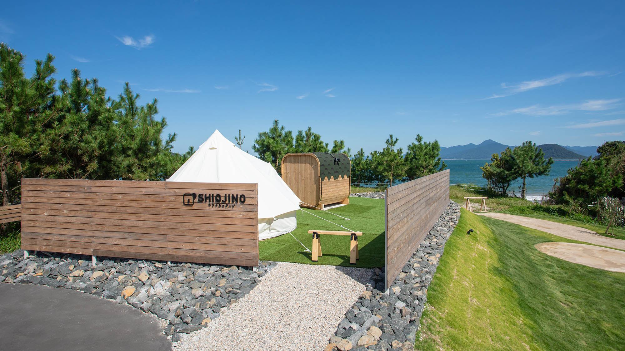 ・【外観】サウナエリアは宿泊者限定。プライベートな空間で「ととのう体験」をご堪能ください