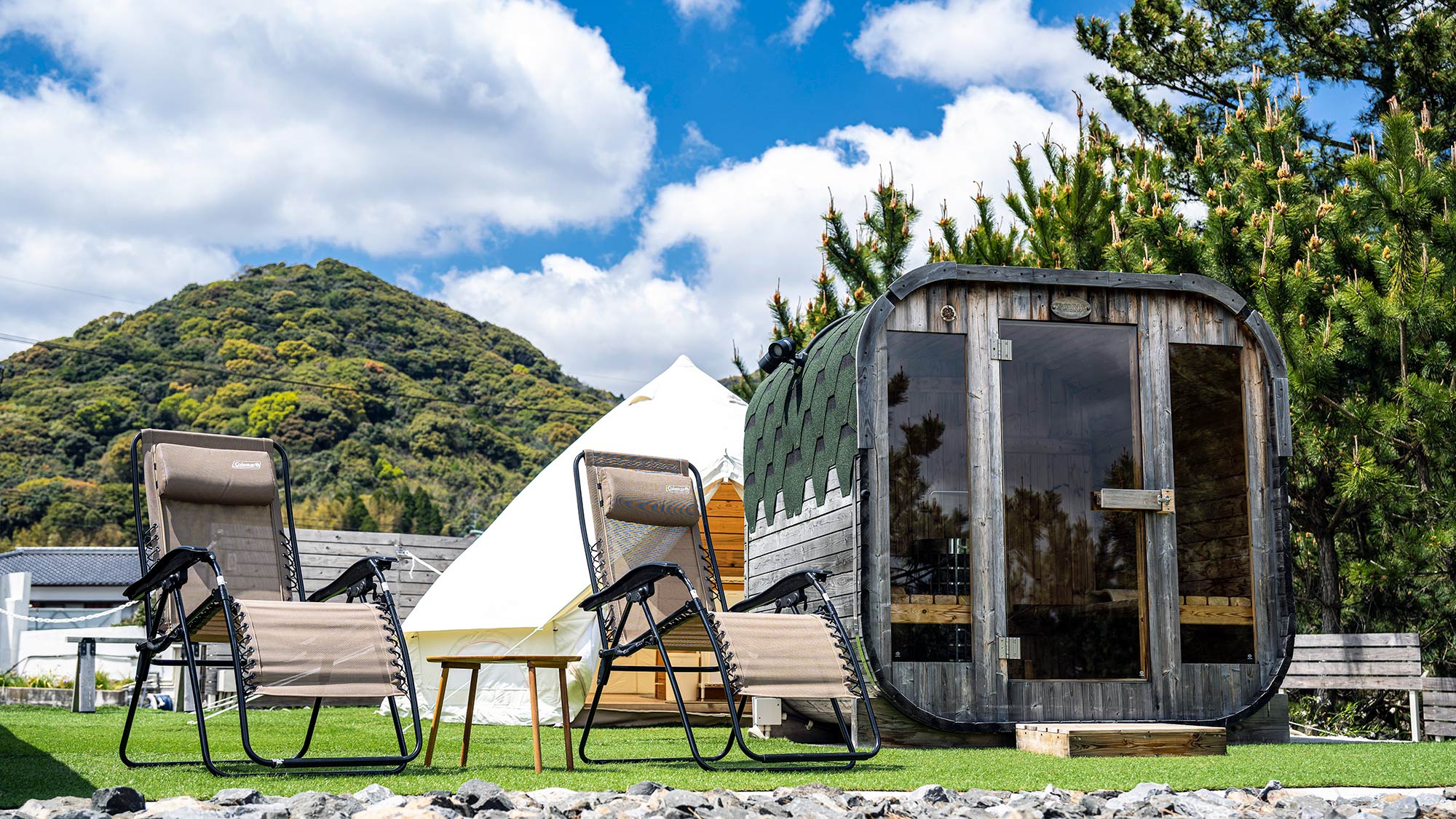 ・【サウナ】海や山など全身で自然を感じながらサウナを楽しめる至福のひととき