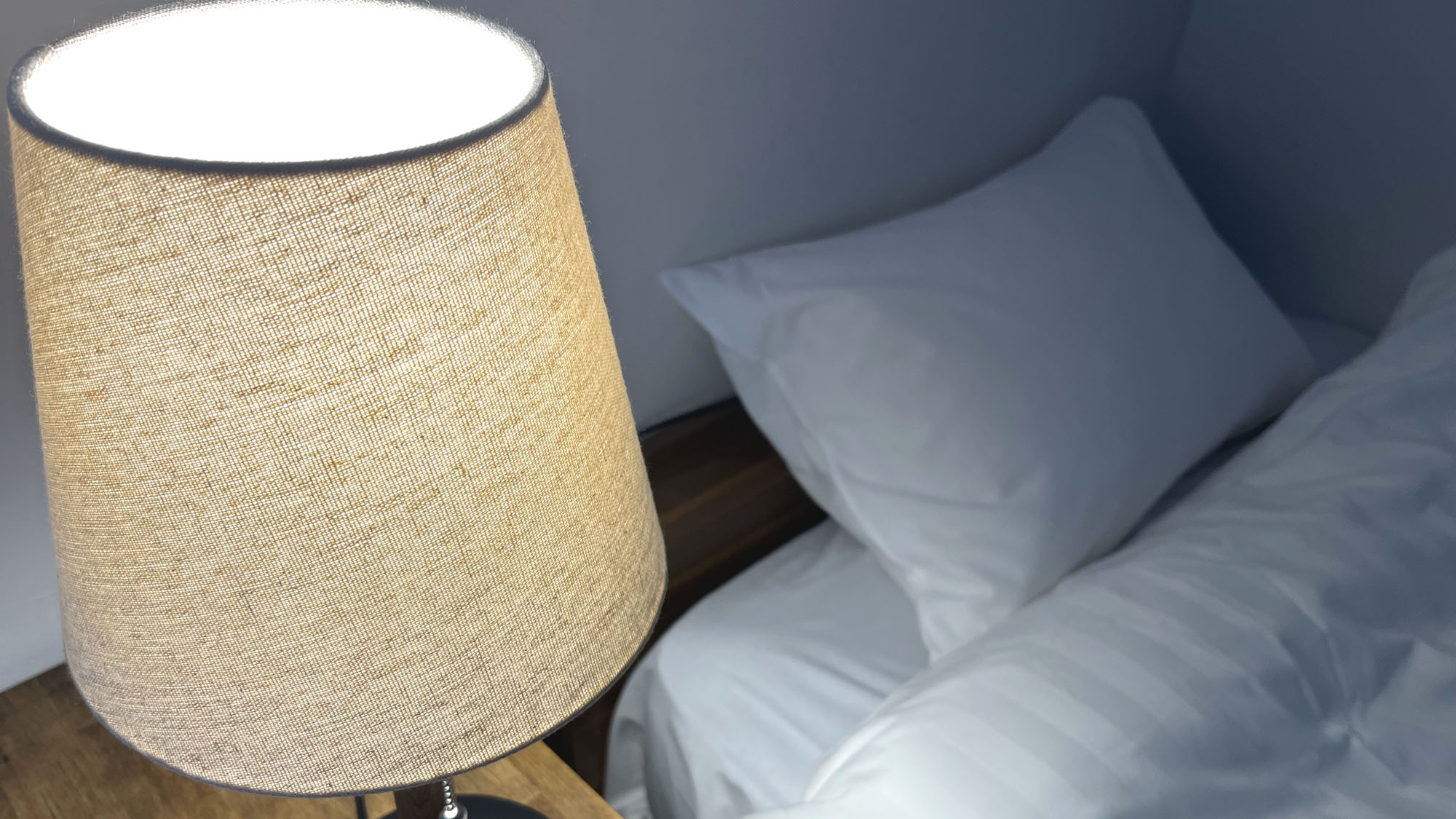 【ツインルーム】ベッド２台のツインのお部屋です。ゆっくりとお休みください☆