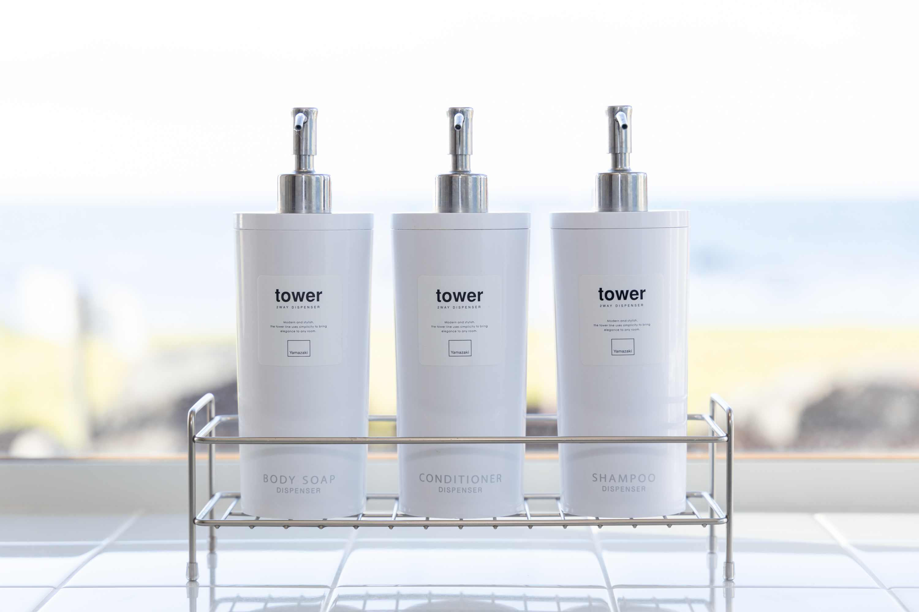 シャンプー、コンディショナー、ボディーソープ