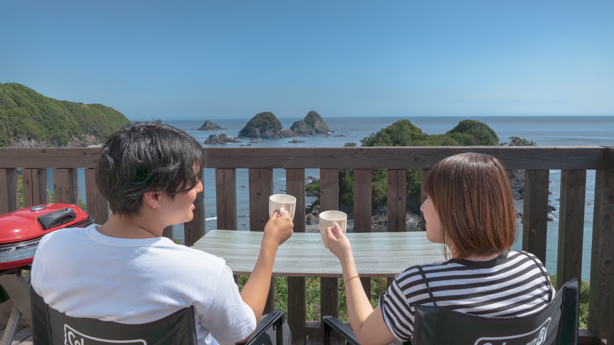 【早割30/波音と星空にほどける】スタンダードBBQ付きグランピング ＜夕食付き＞