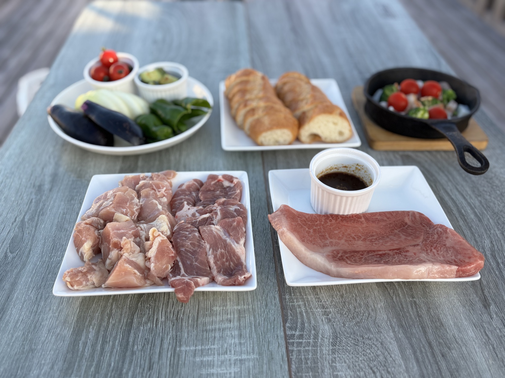 【早割60/カップル・記念日】星空と楽しむプレミアムBBQグランピング｜高知三銘肉食べ比べ