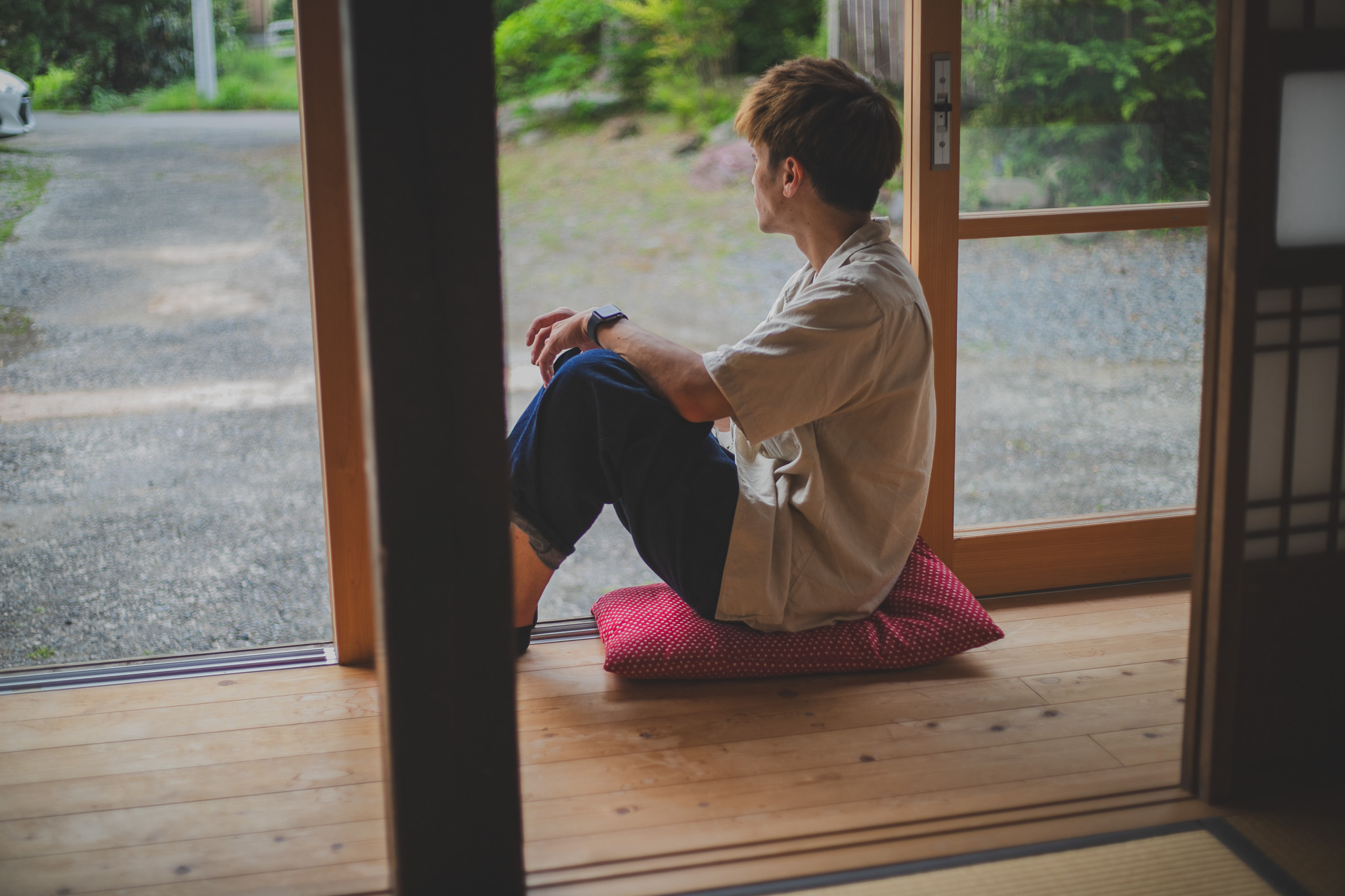【縁側】くつろぎのスペース