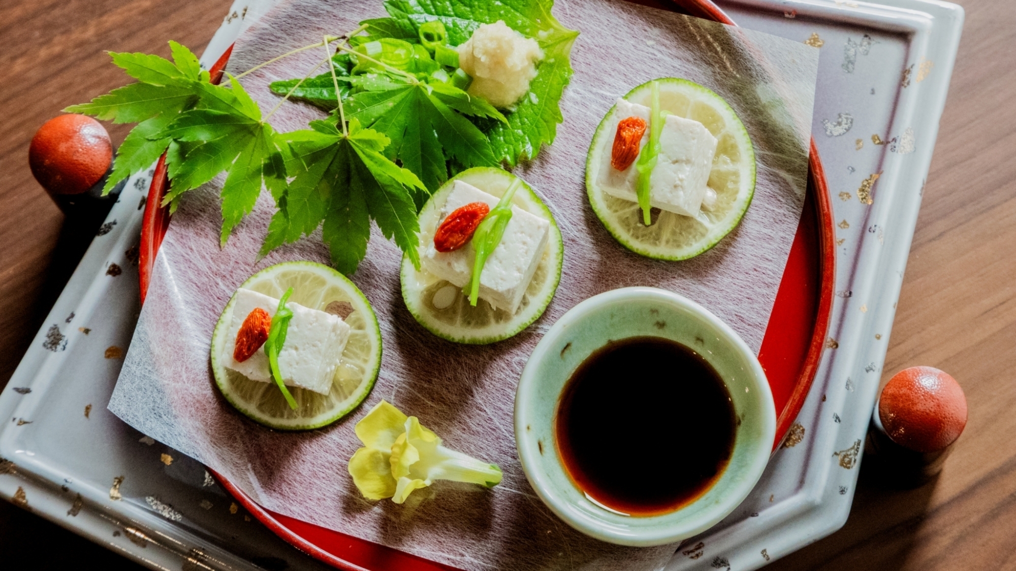 *【夕食一例】柑橘の爽やかさが引き立つ絶妙な味わい。