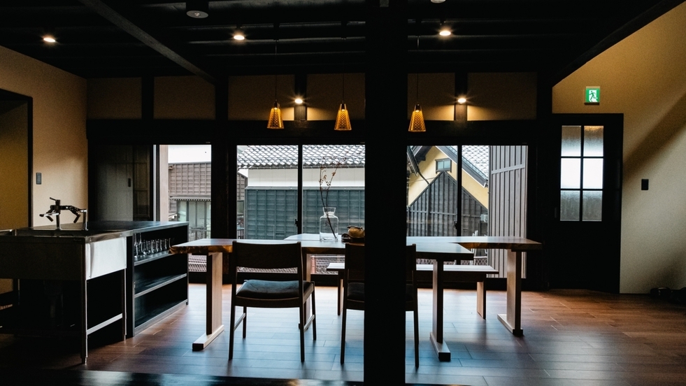 【夕食付】一棟貸宿で楽しむ白山の会席＆朝はゆったり朝寝坊OK！