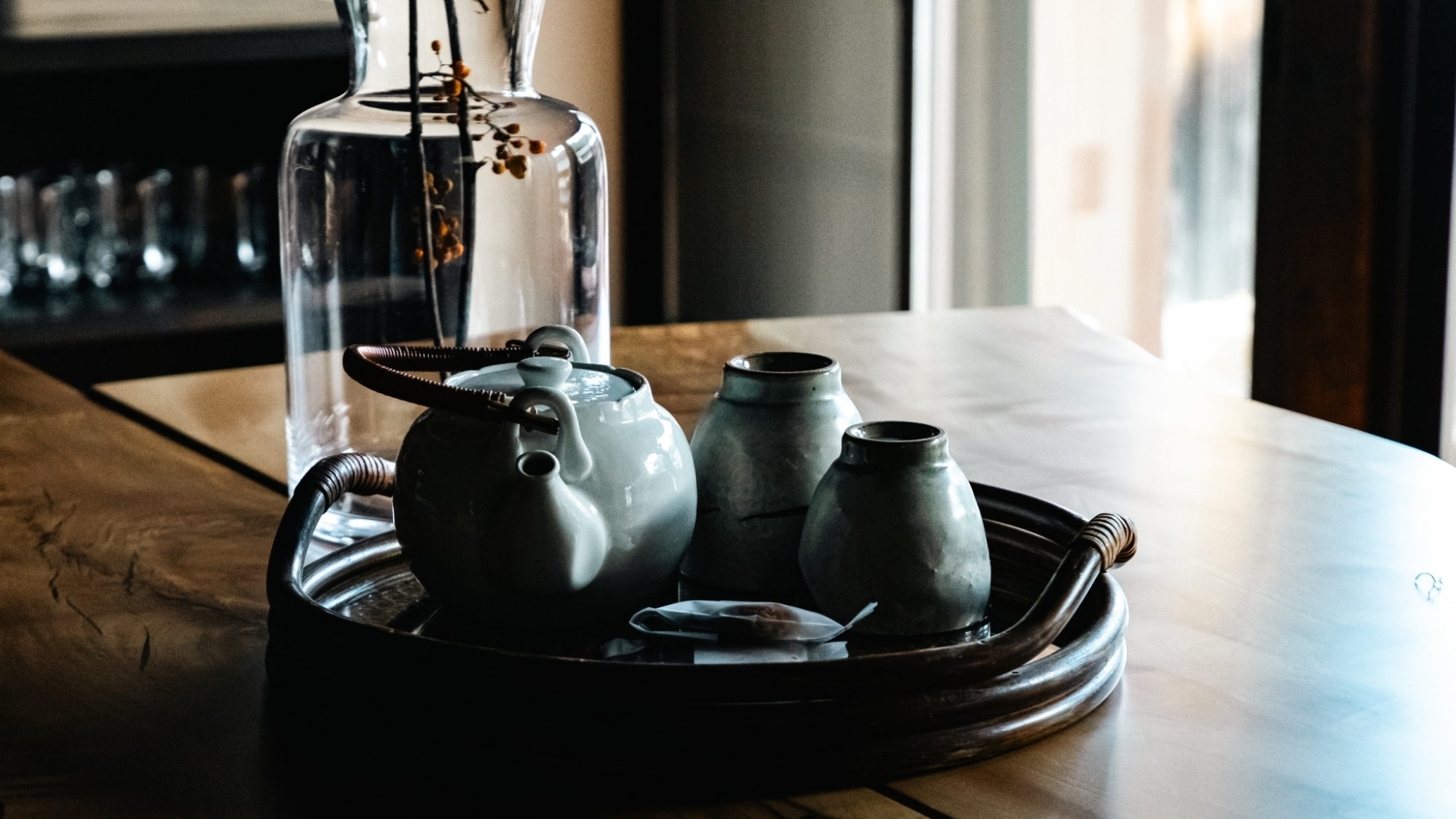 *【お茶】風情ある茶器と共に、和の心を感じる癒しのひとときを。