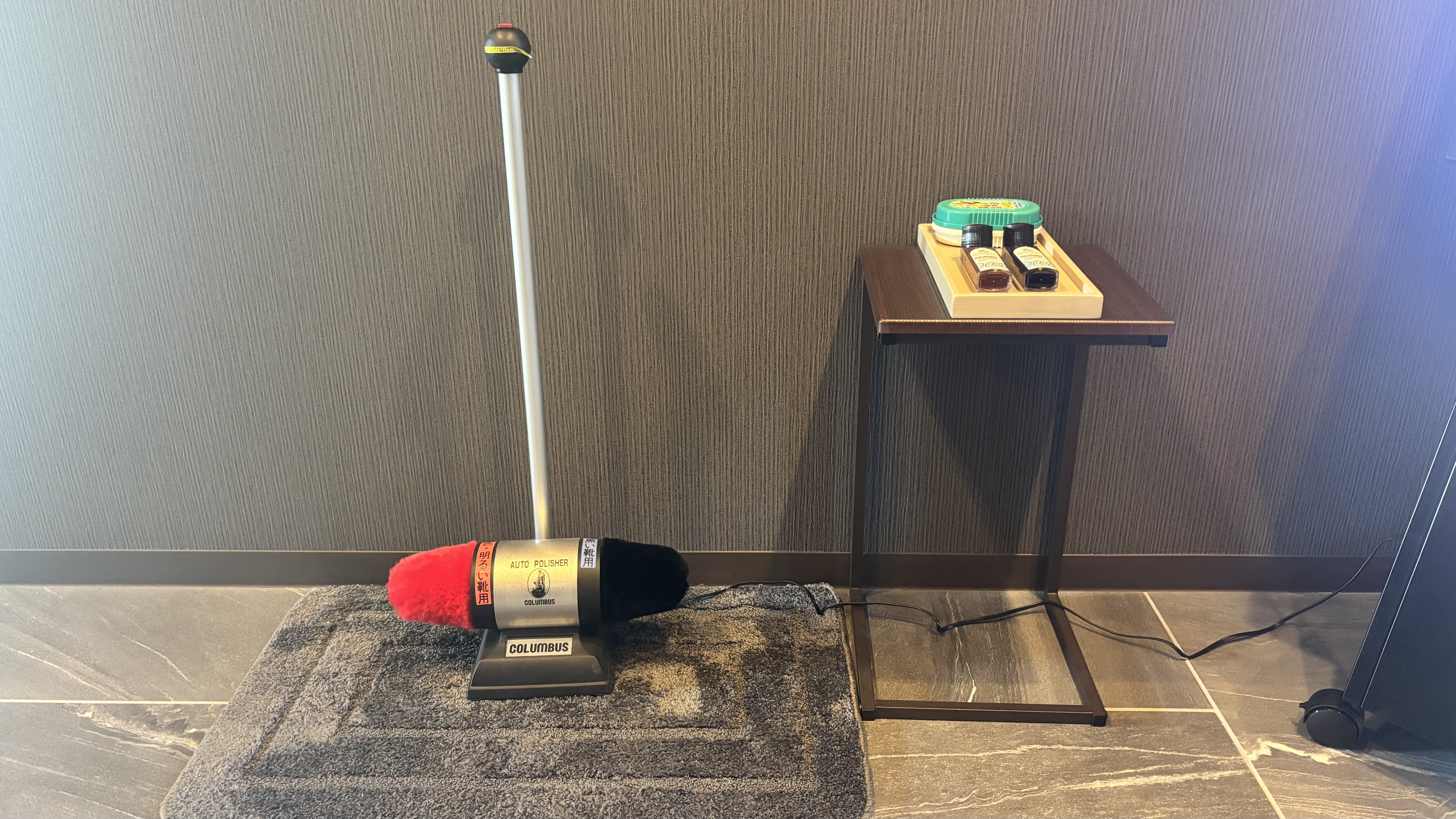 自動靴磨き