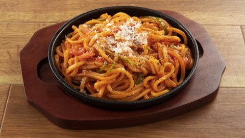 【夕食】懐かしナポリタン