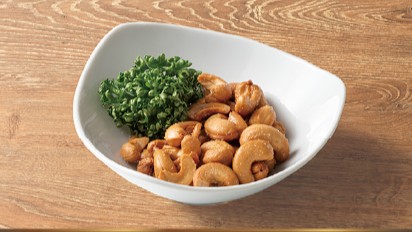 【夕食】揚げカシューナッツ