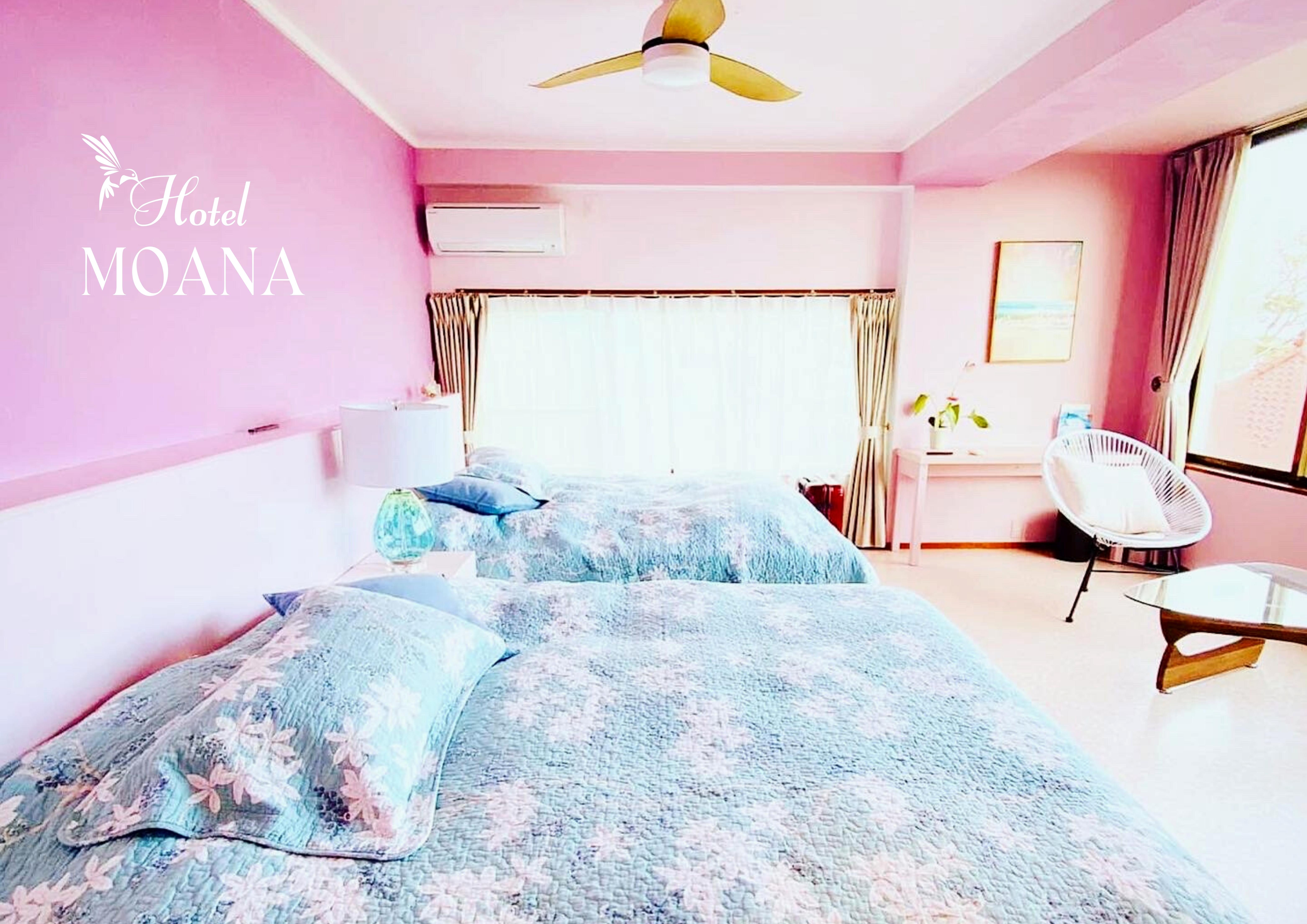 クイーンサイズベッド２台