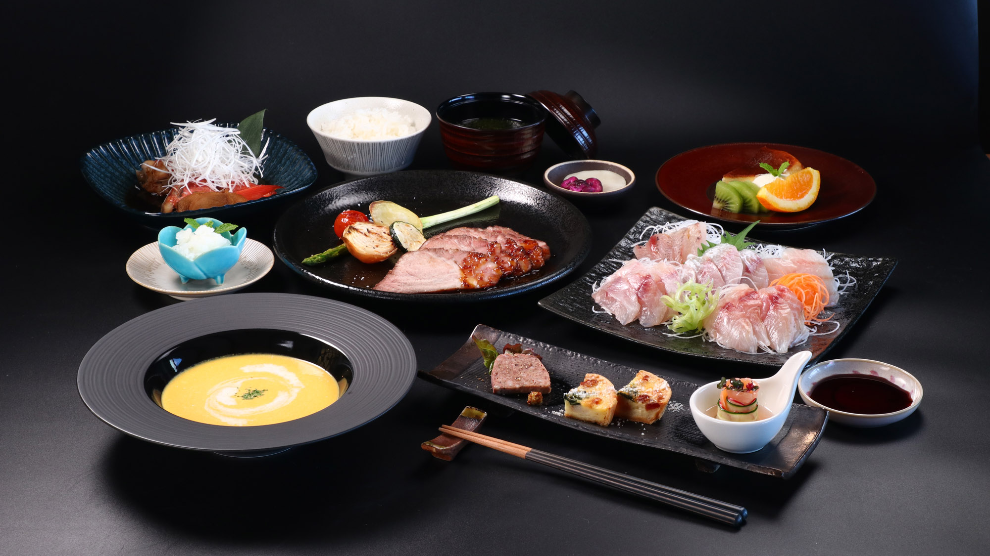 【夕食】お試しコース_GL&Uuml;CK料理をライトな価格でお試し♪