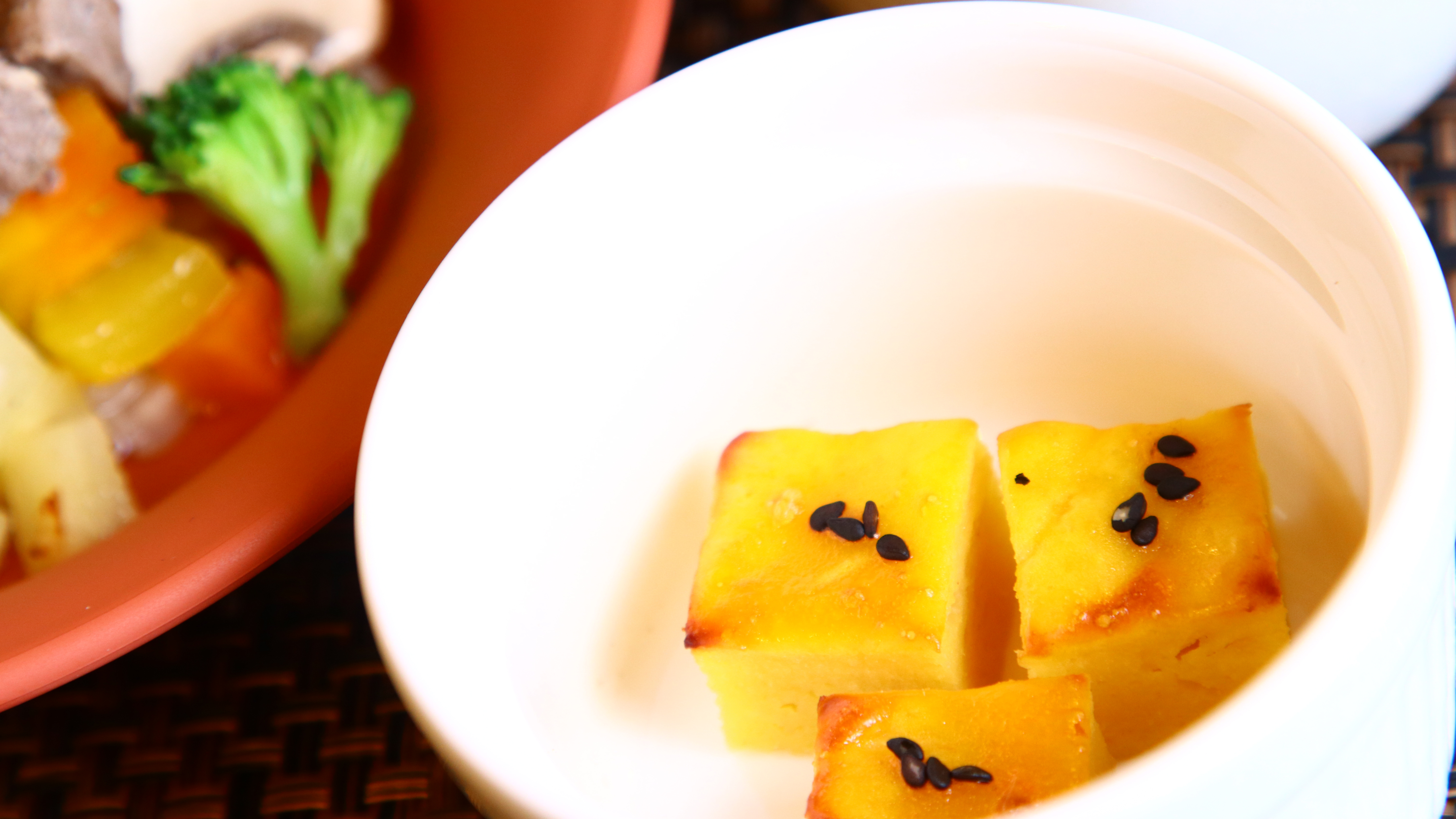 【ワンちゃんごはん】さつまいもデザートとスープも付きます*