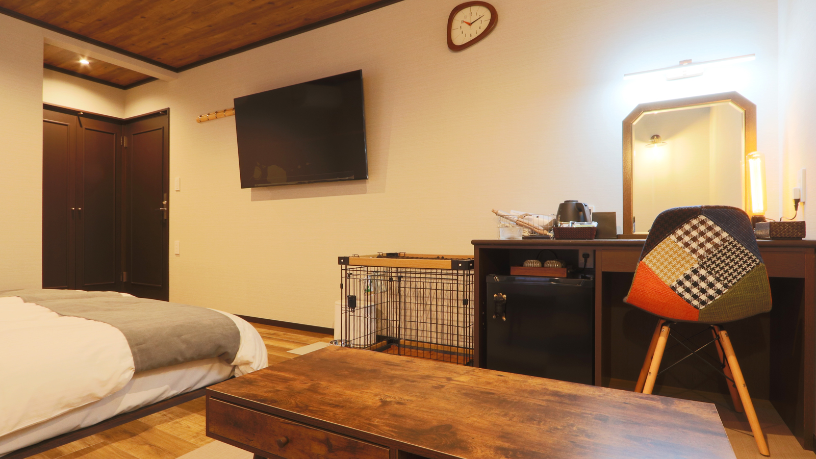 【部屋205】-山側ユニットバス付ツインルーム-*