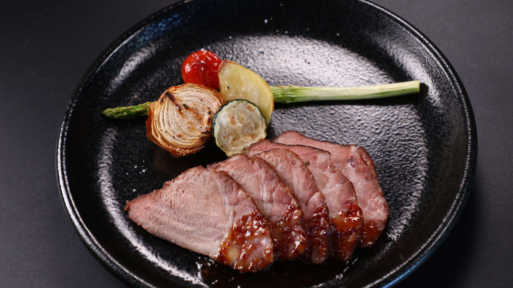 【夕食】お試しコース_ローストポーク