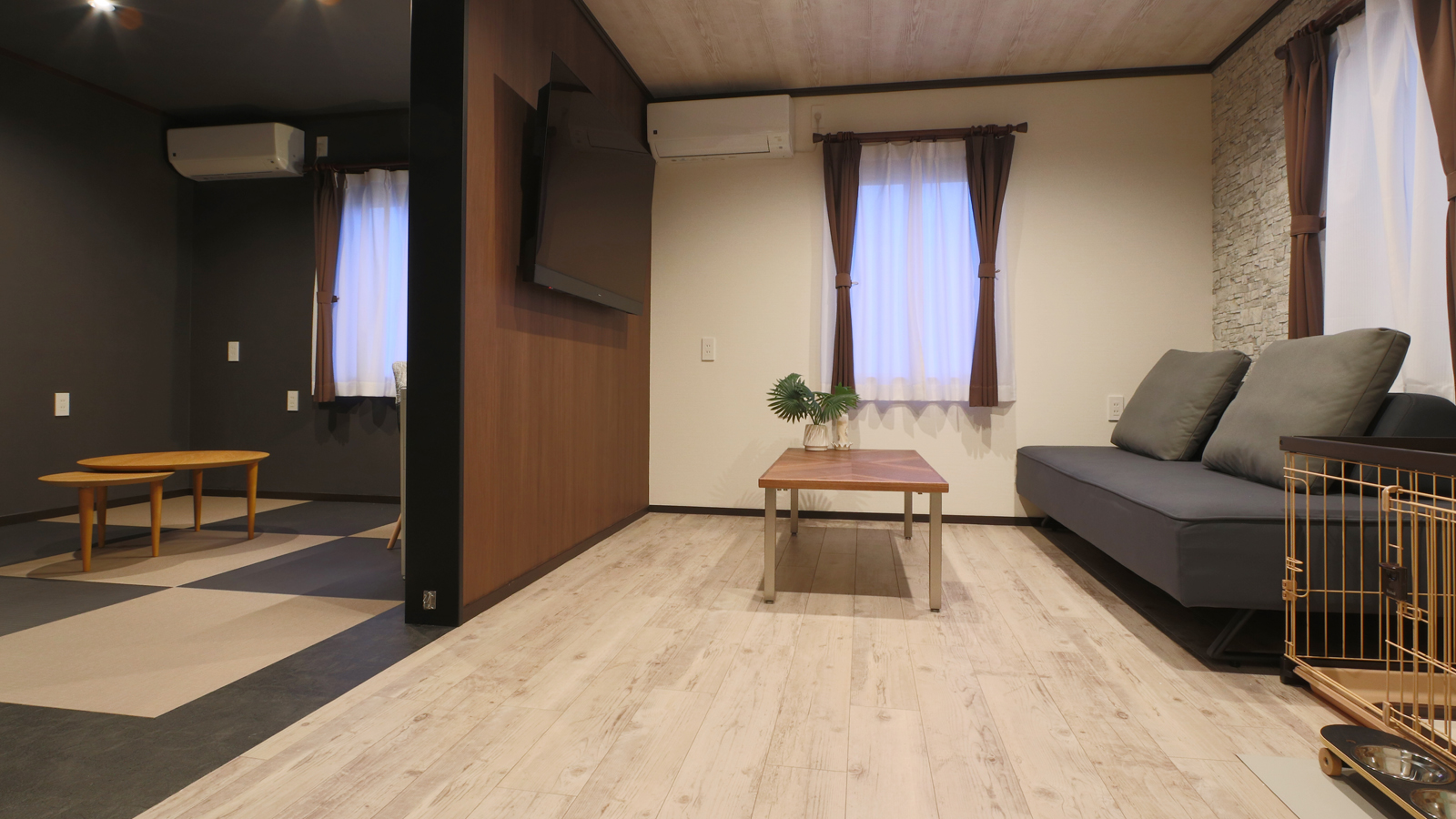 【部屋206】-オーシャンビュー・ユニットバス付ツインルーム-*