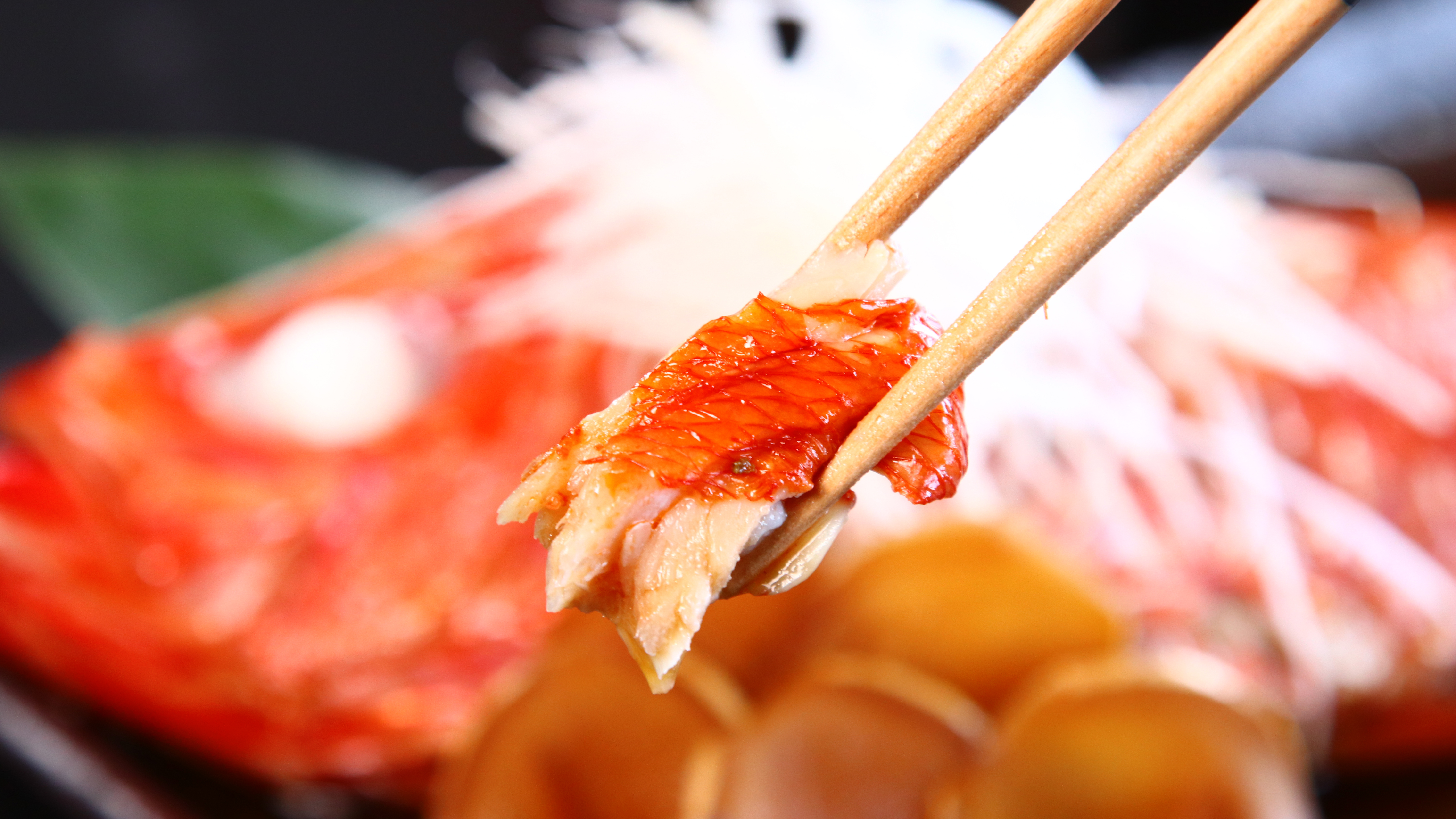 伊豆産金目鯛を優しい味付けで。お酒もご飯も進みます！