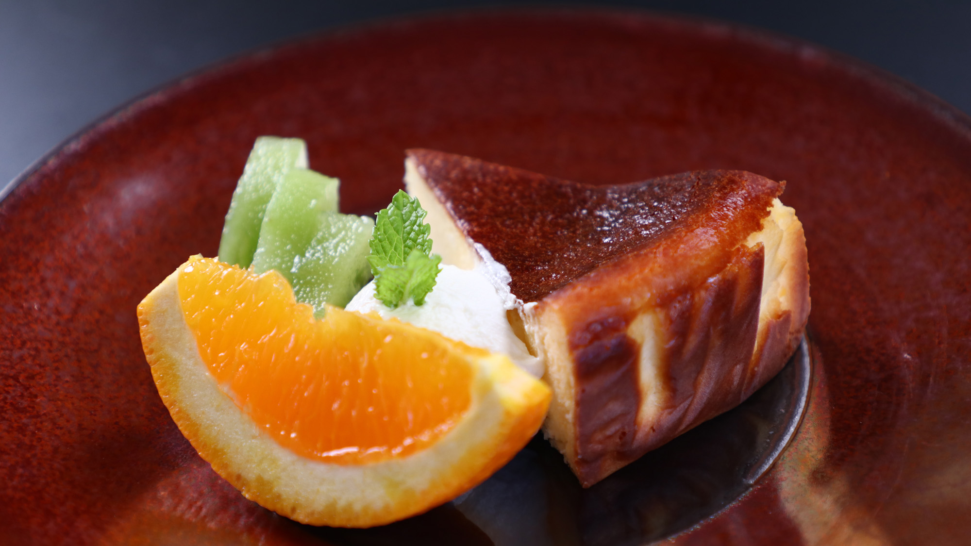 【夕食】季節のデザート一例