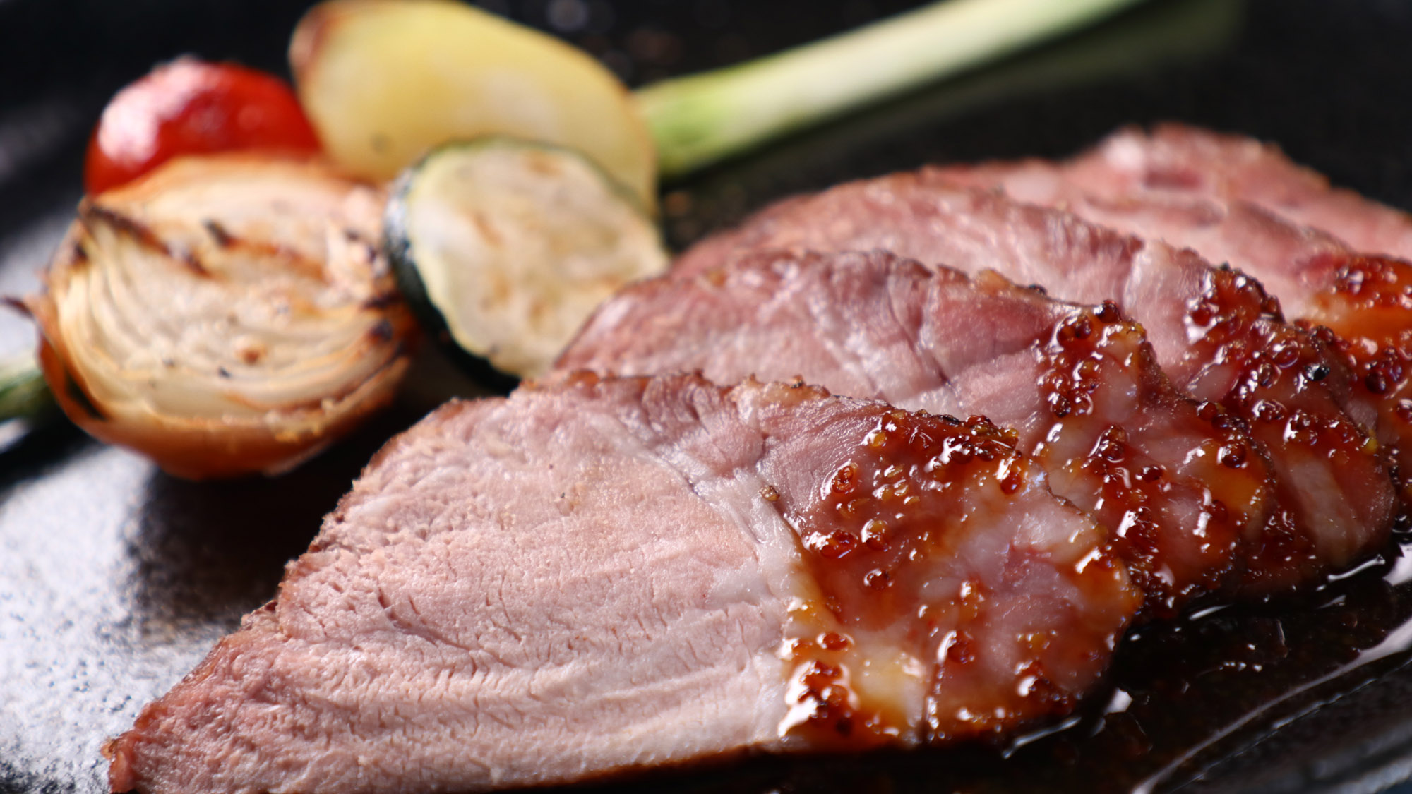 【夕食】お試しコース_ローストポーク