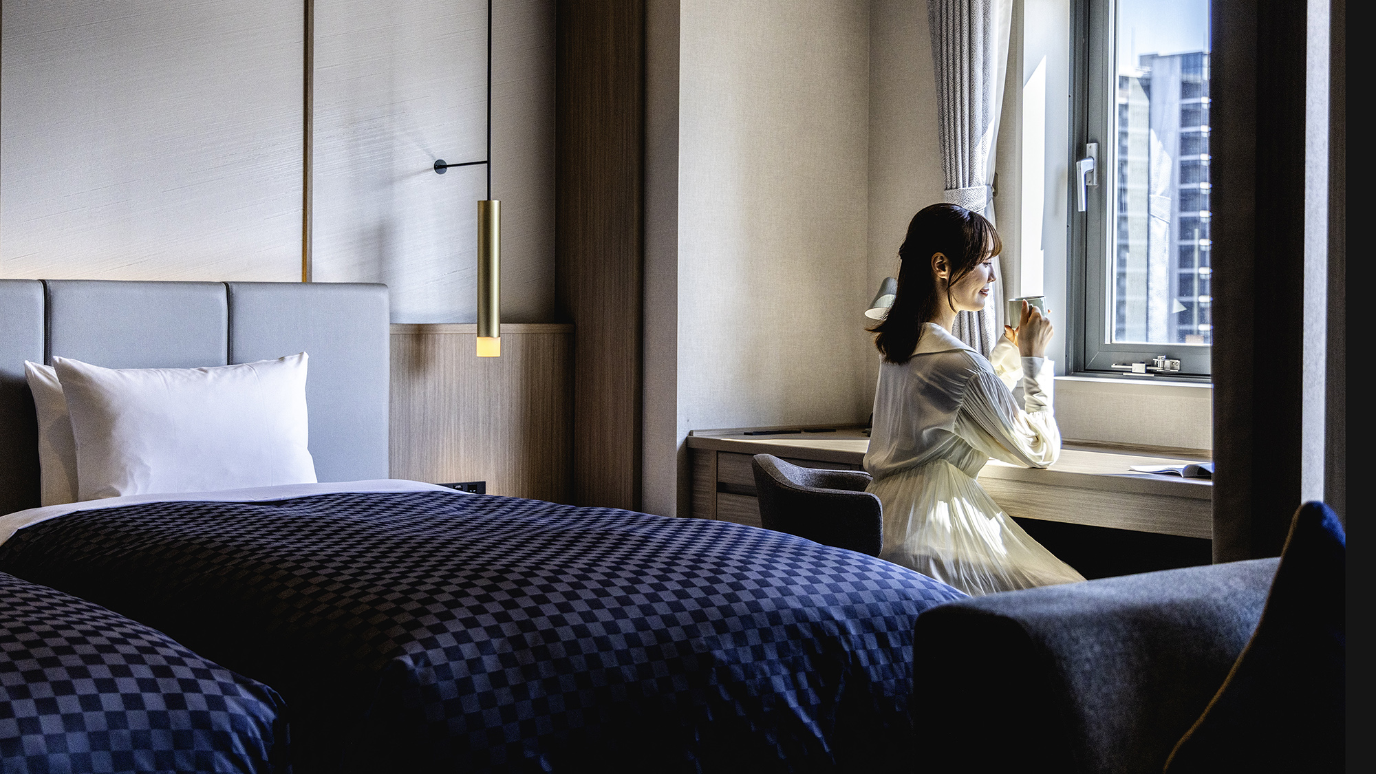 【スイート】爽やかな朝陽を感じながら、コーヒー片手にほっと一息。穏やかな時間が流れます――。