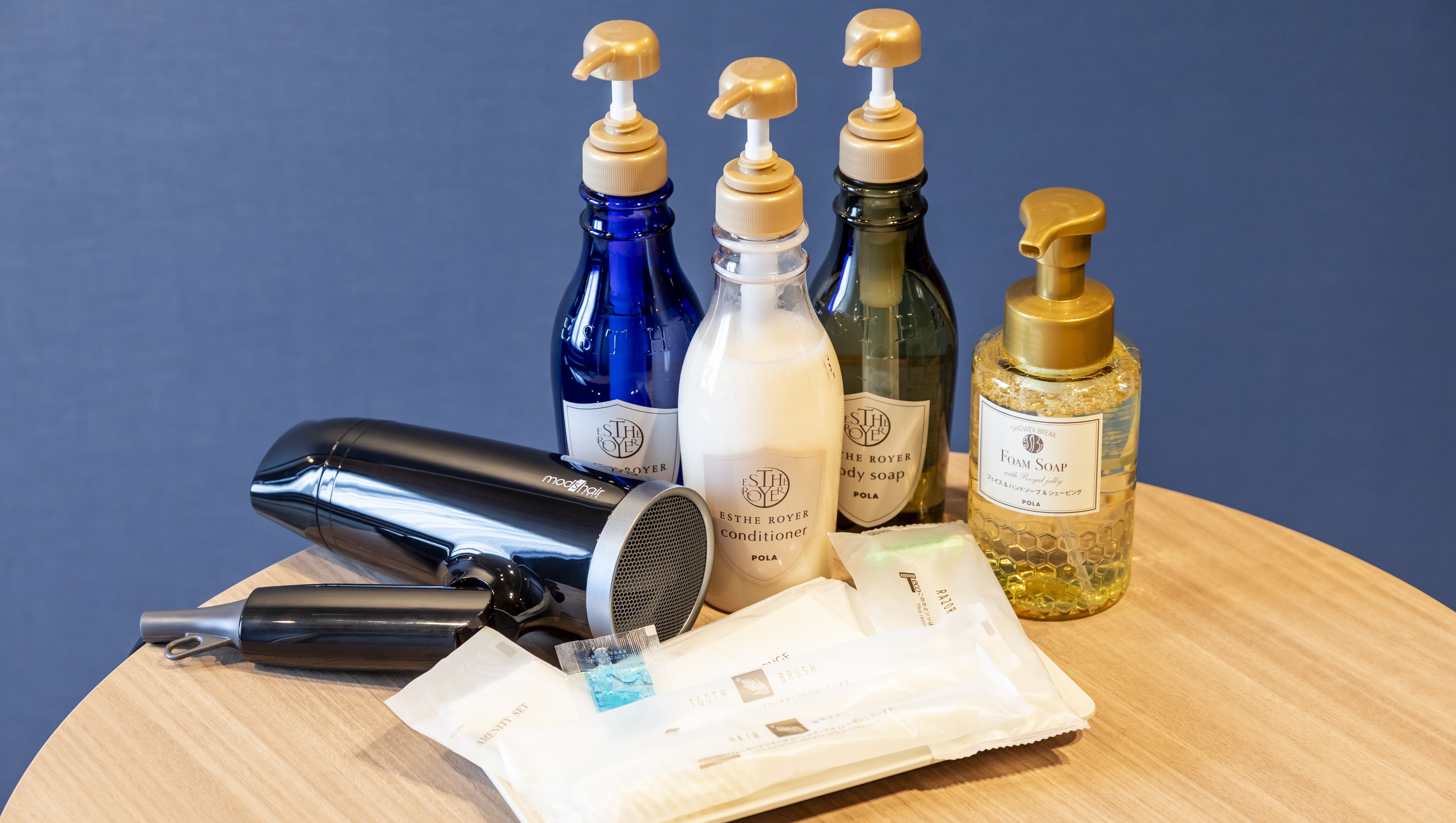 客室内アメニティ類