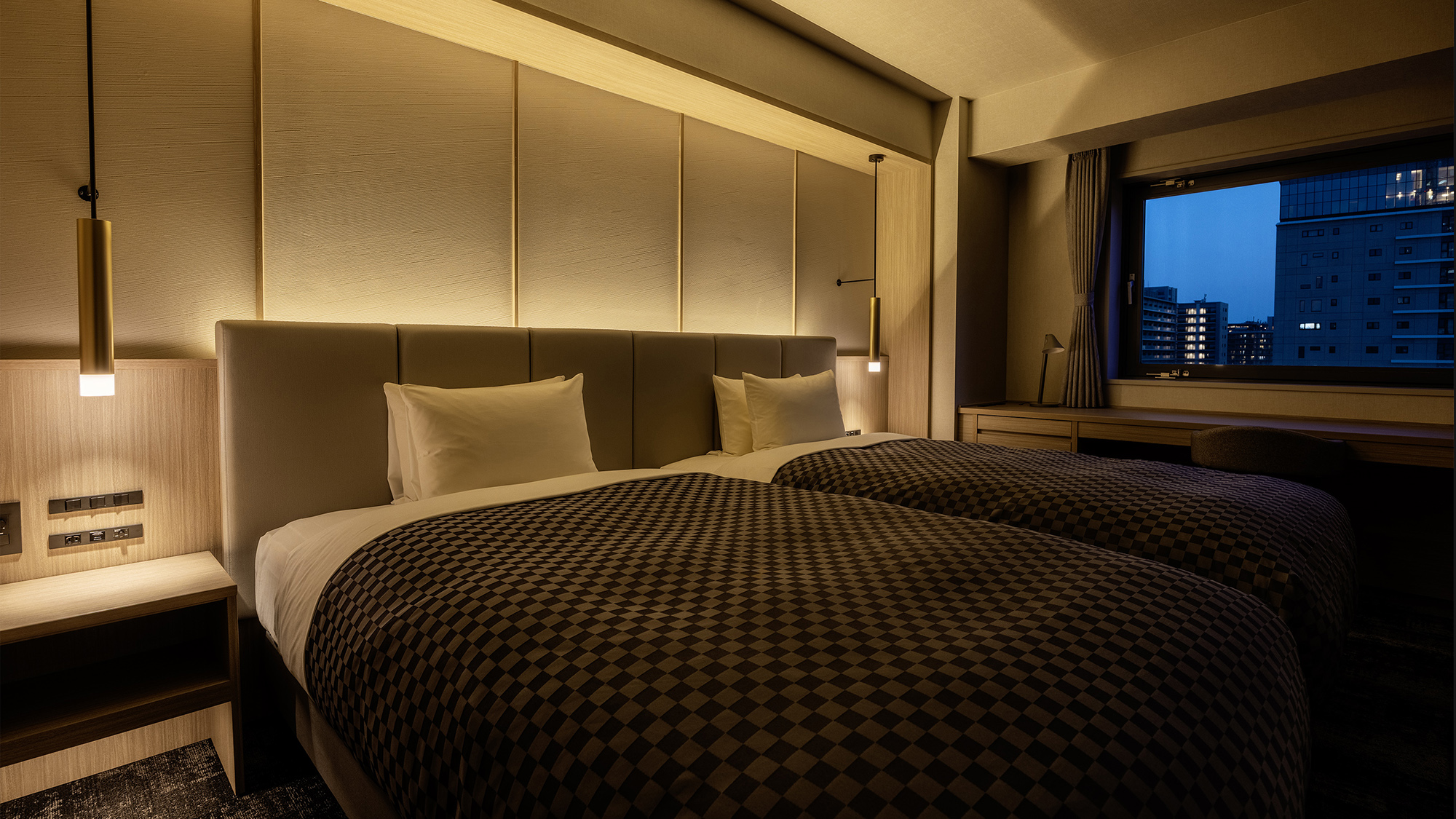 【スイート】ベッドエリア