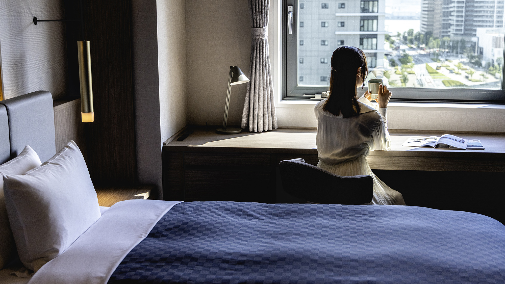 【スイート】爽やかな朝陽を感じながら、コーヒー片手にほっと一息。穏やかな時間が流れます――。