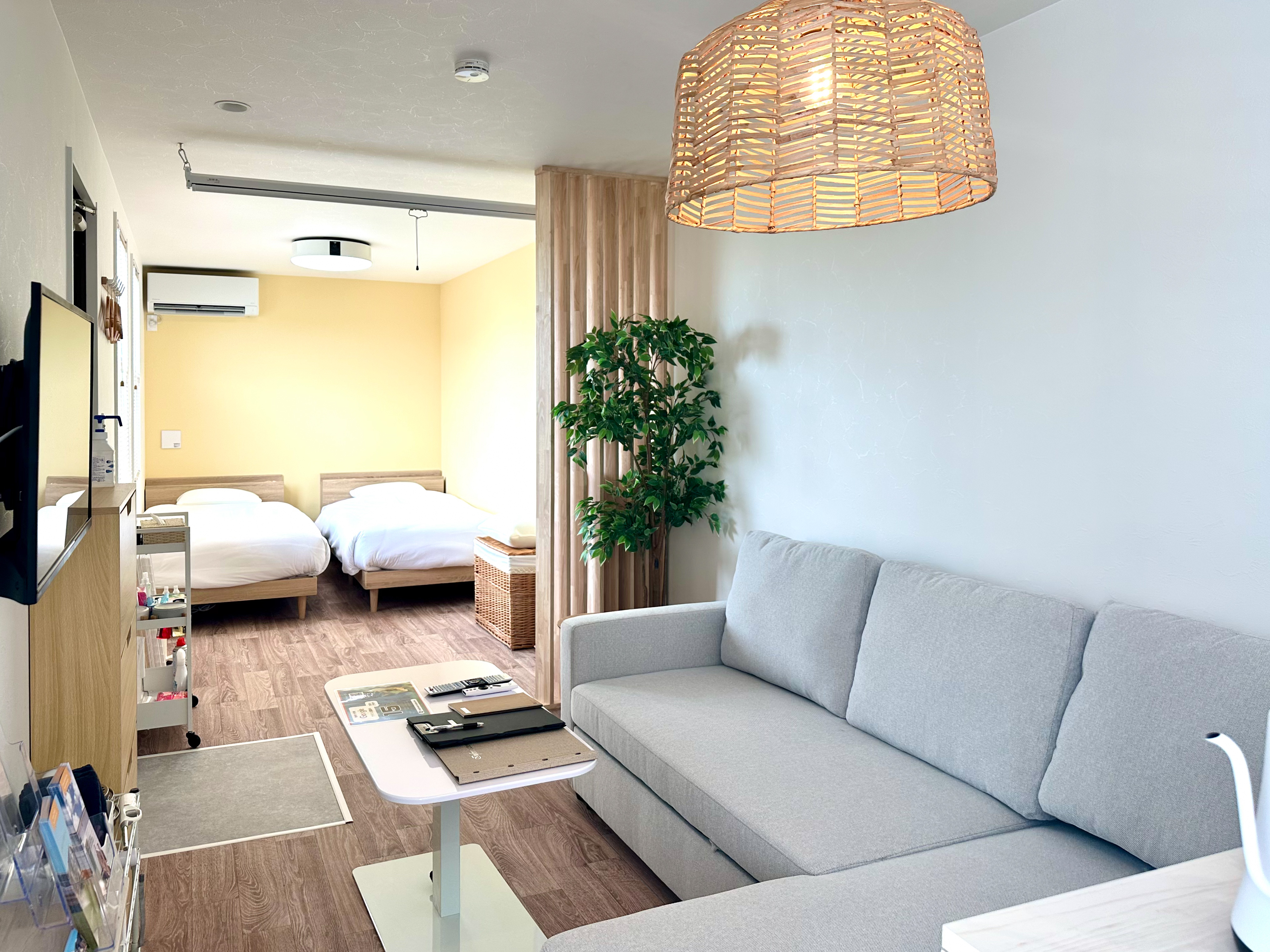 Haku部屋メイン（寝室側）