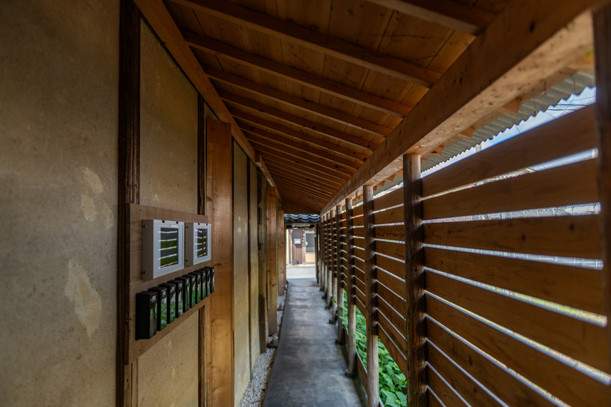 【無人チェックイン/禁煙】篠山城下町の中心街に位置する古民家を改修したゲストハウス