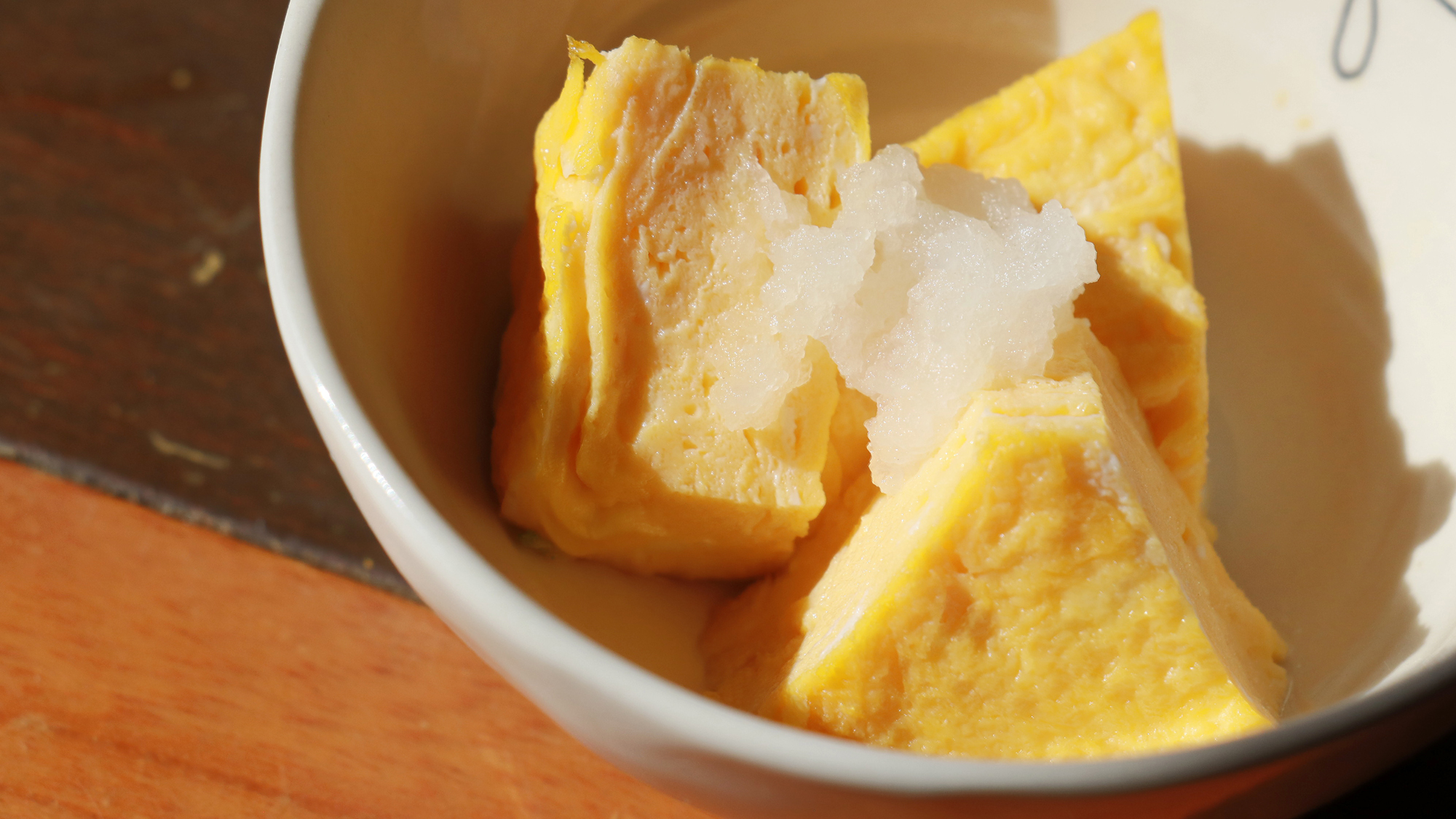 【朝食】 卵焼き