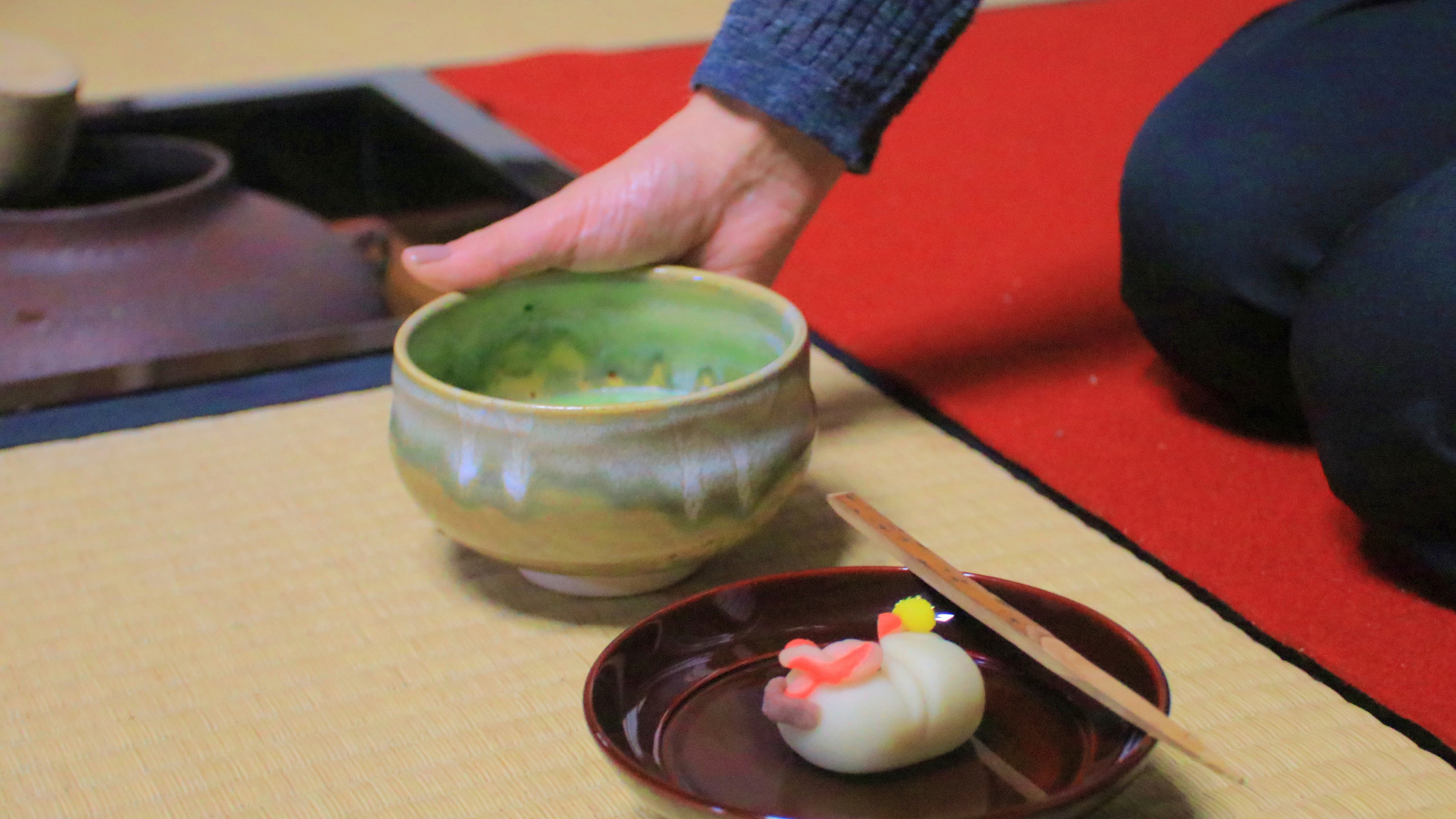 【お茶体験】お茶と和菓子