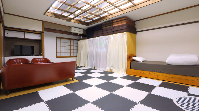 12畳-6名部屋【共用／洗面・トイレ・風呂】