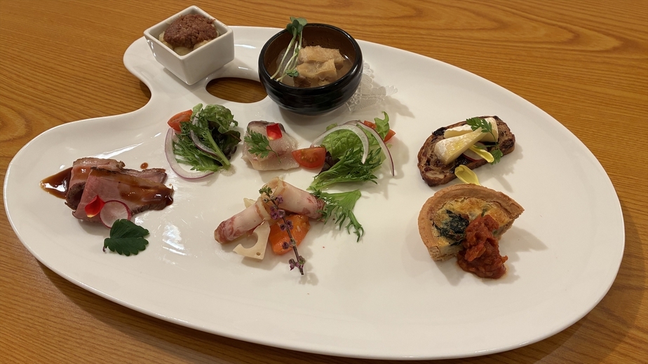 【冬季限定】メインは魚料理｜ちょっとうれしいバリューコース・カジュアルフレンチディナー付（1泊2食）