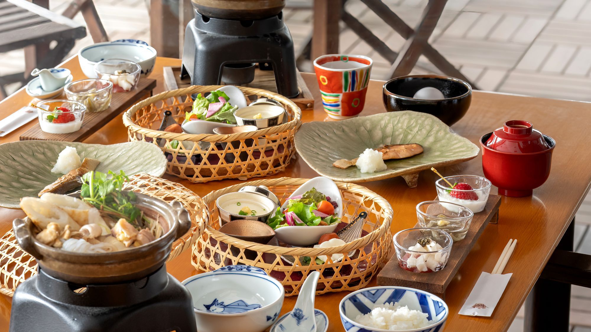 【1泊朝食付き】秋田の味覚を愉しむ和朝食プラン〜森の隠れ家で静寂と自然を味わう特別なひとときを〜