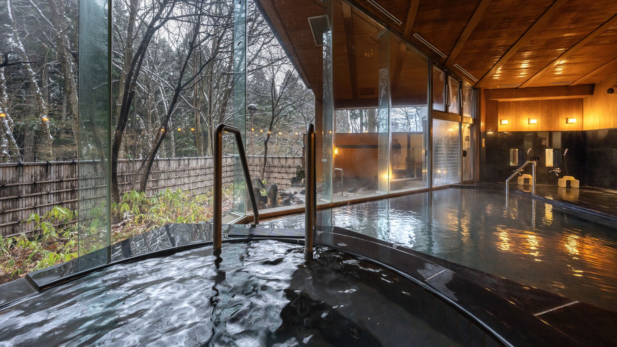 ■大浴場｜「秋田美人の湯」として知られている評判の温泉です